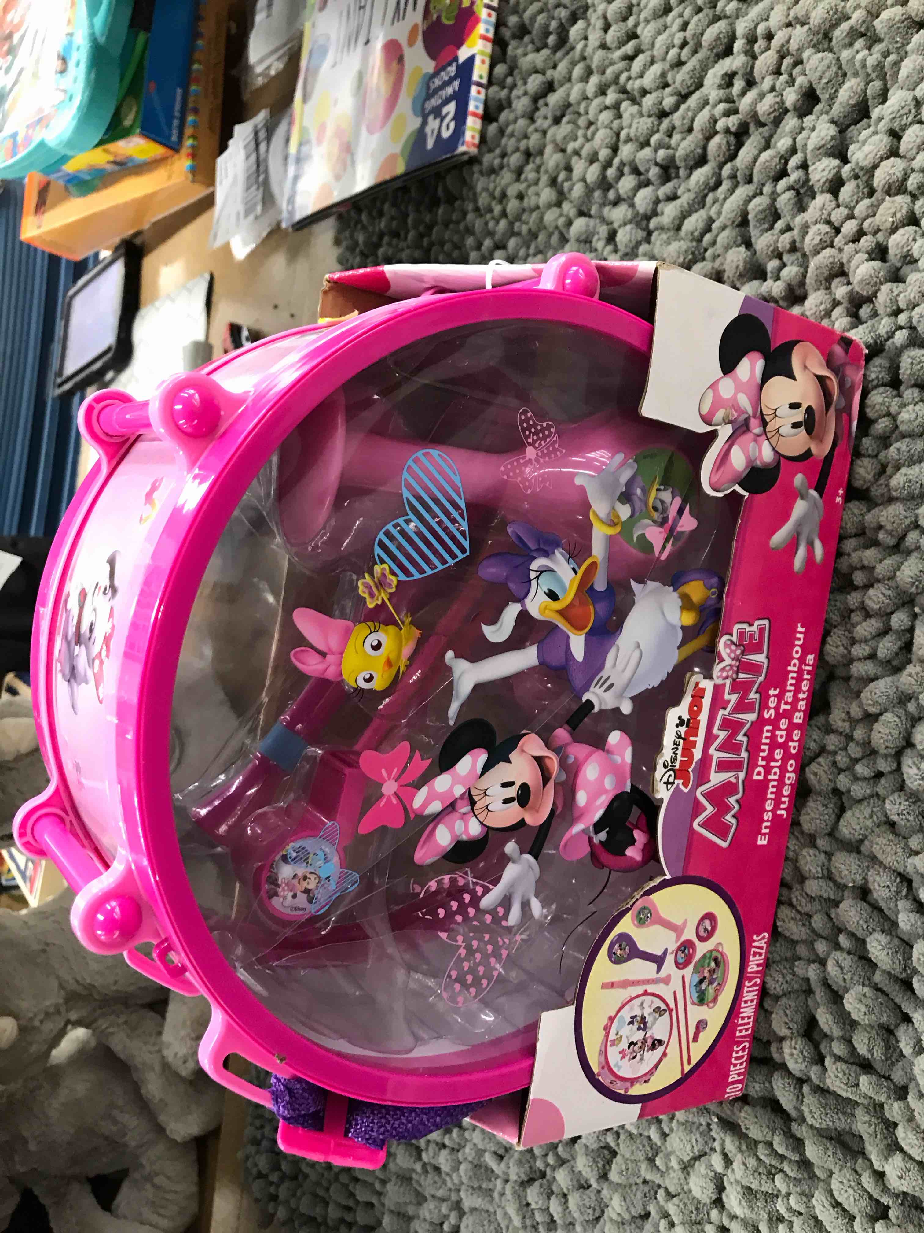 Condition photo showing Good Condition for Minnie Mouse drum set