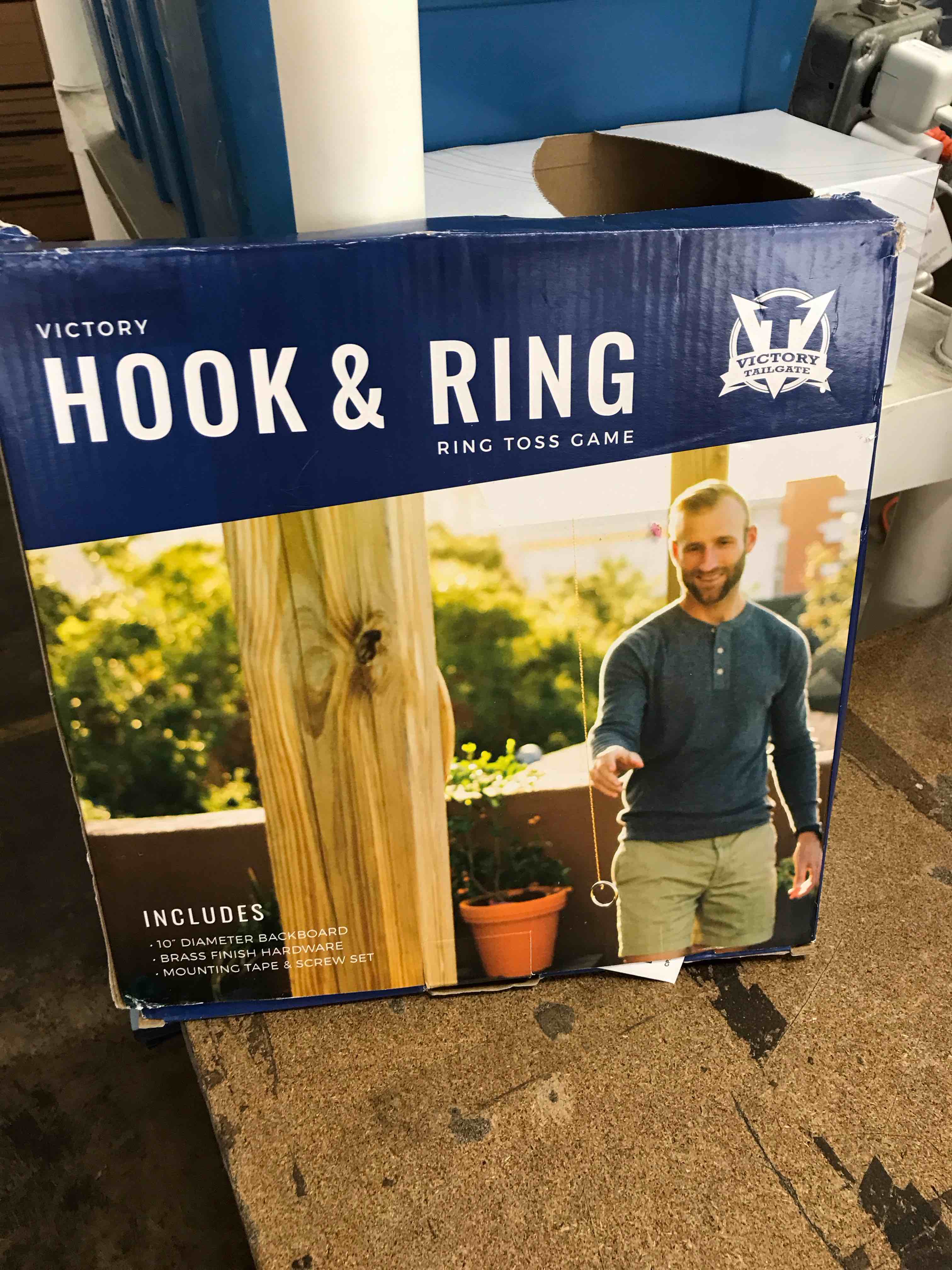 Condition photo showing Good Condition for dolphins ring toss game