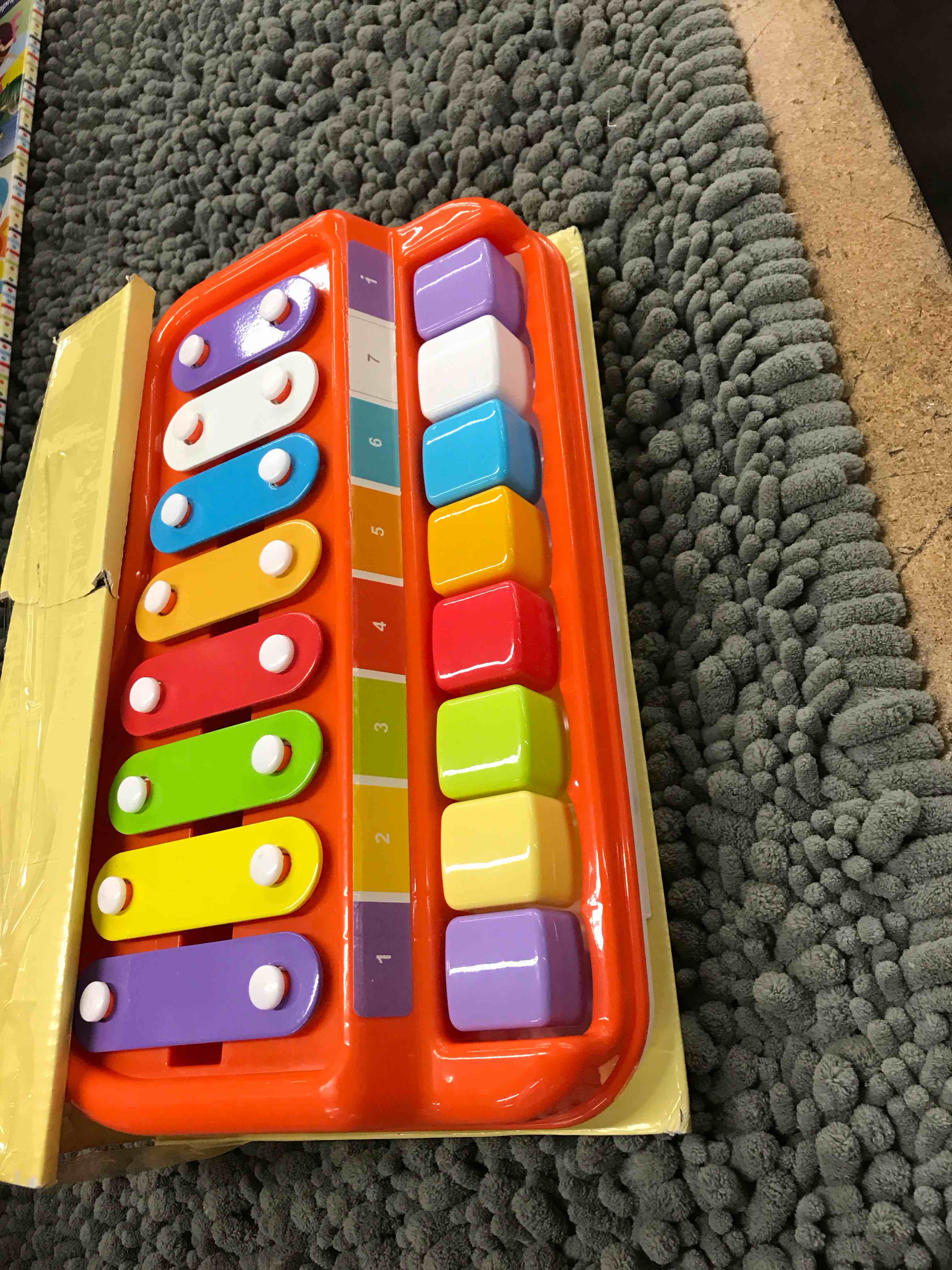 Condition photo showing Good Condition for baby piano toy