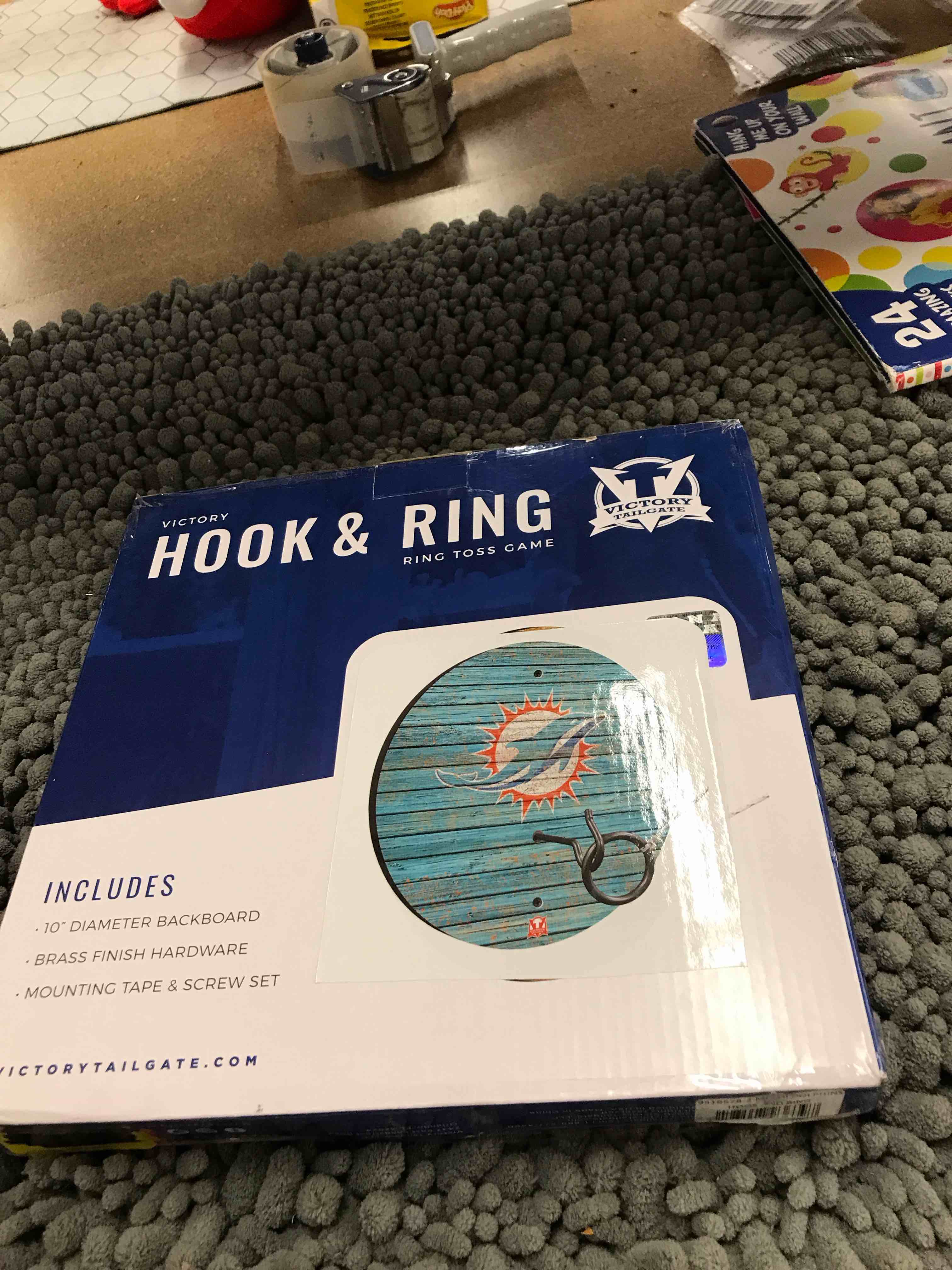dolphins ring toss game