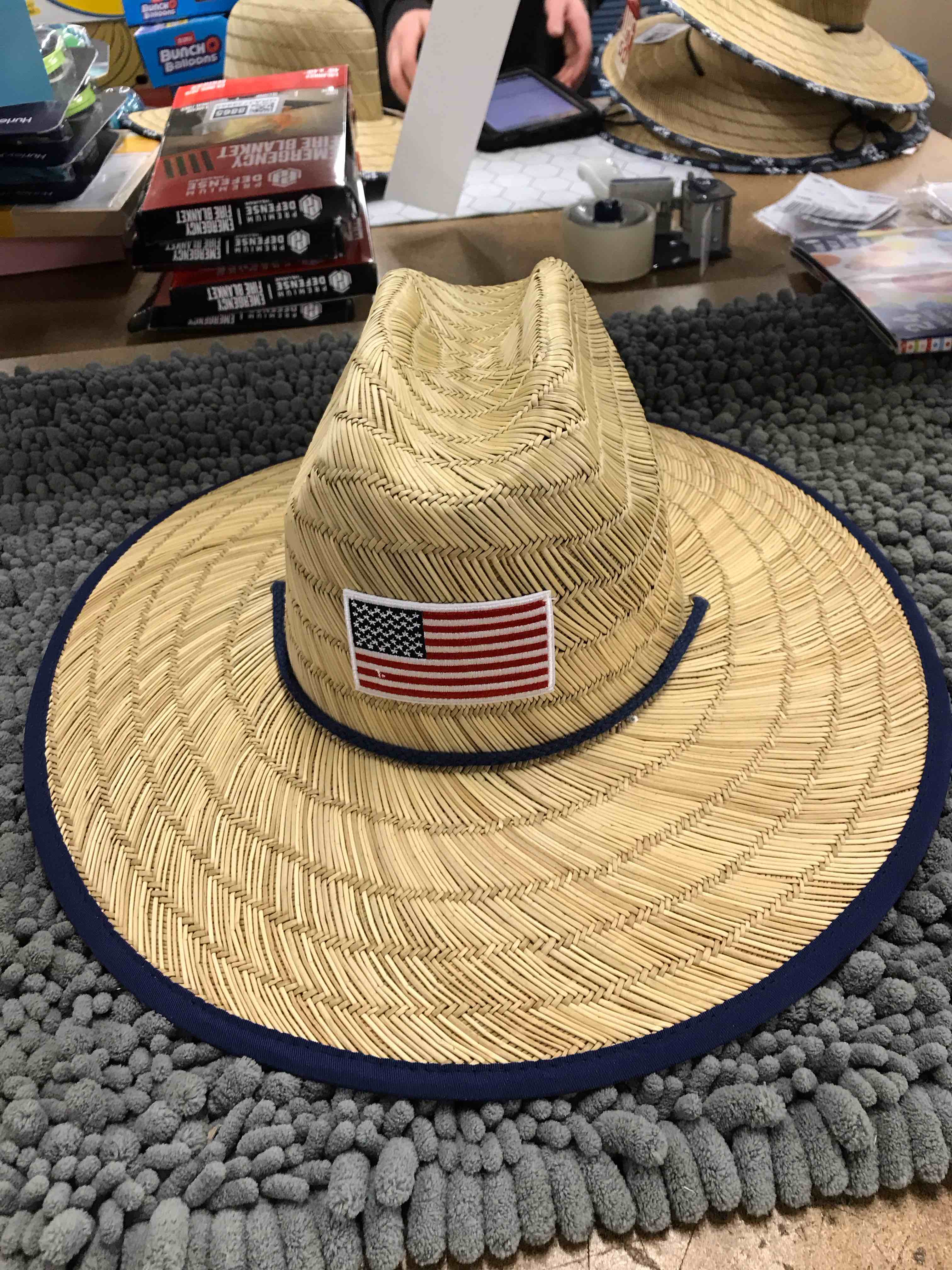 flag sunhat