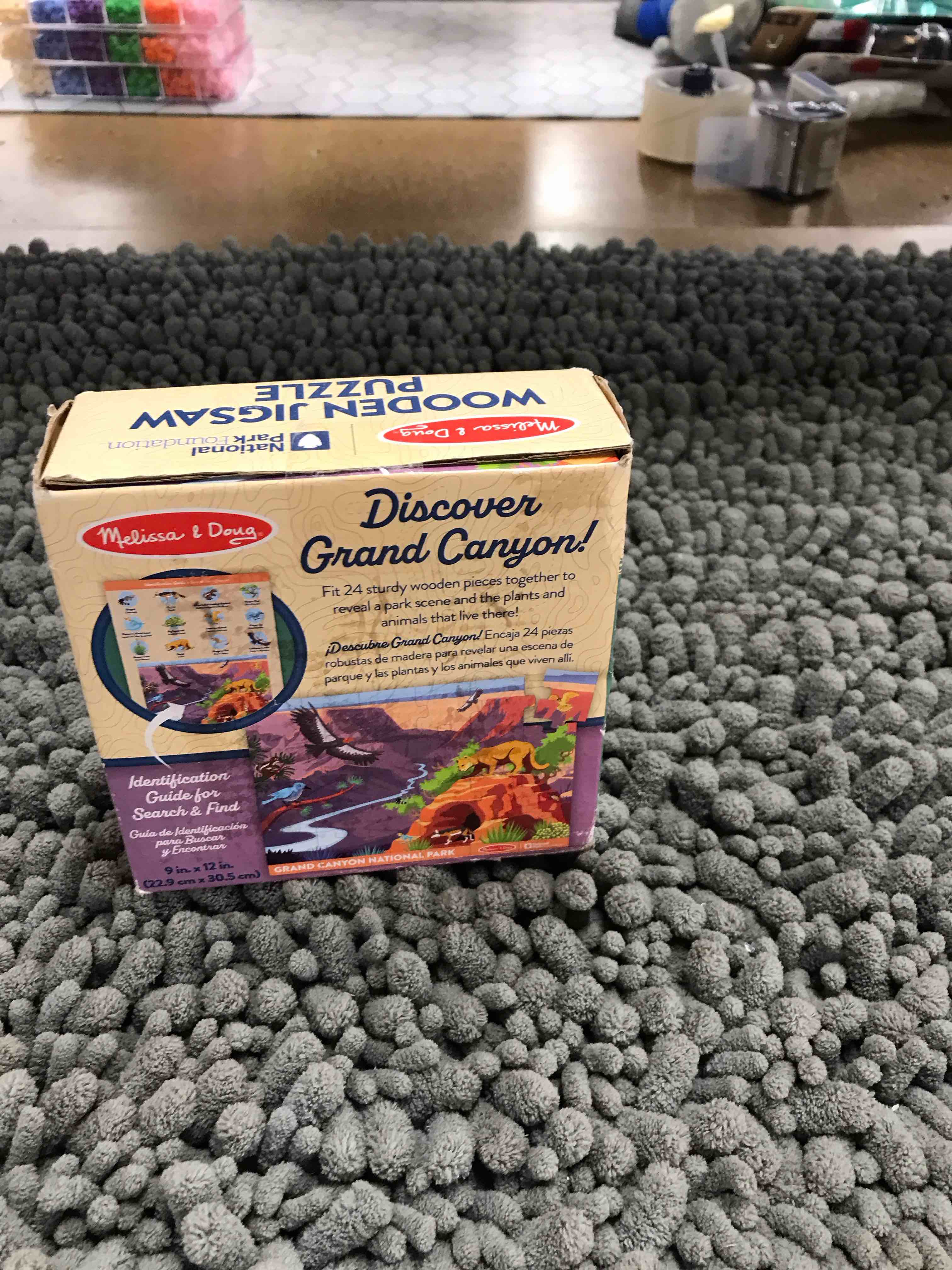 Condition photo showing Good Condition for Grand Canyon wooden jigsaw puzzle