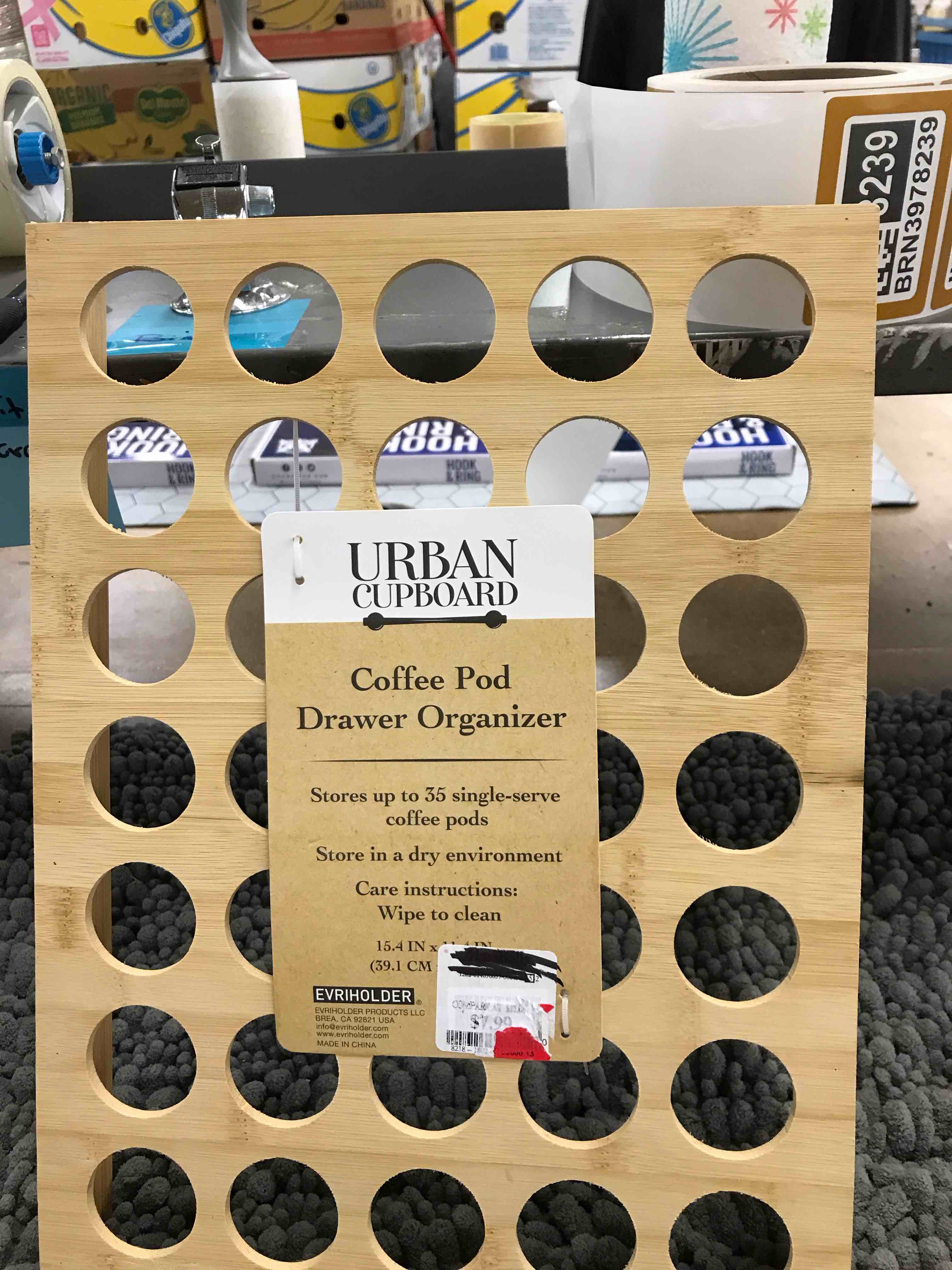 Condition photo showing New/Like New for coffee pod drawer organizer