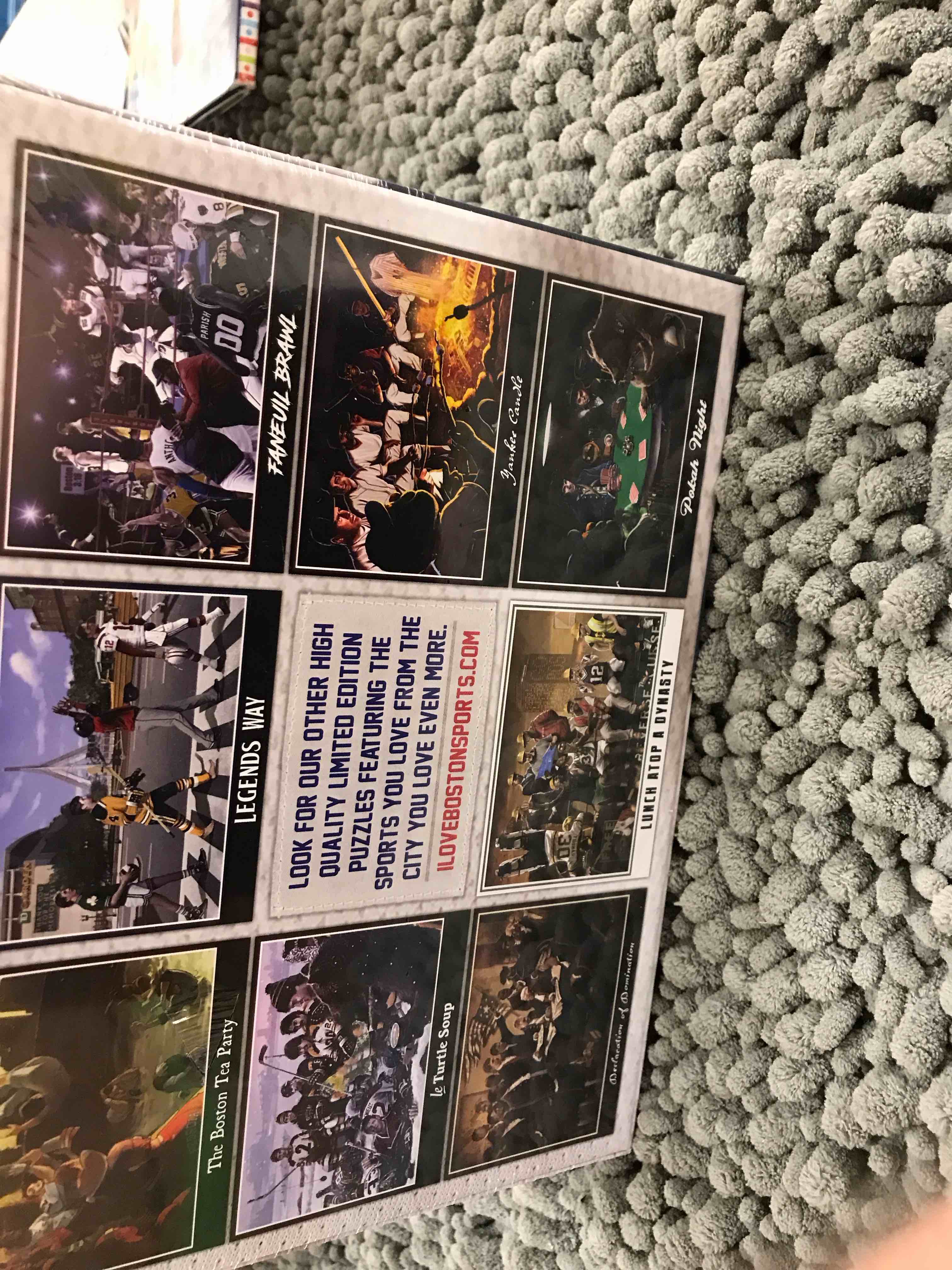 Condition photo showing New/Like New for Boston sports puzzle