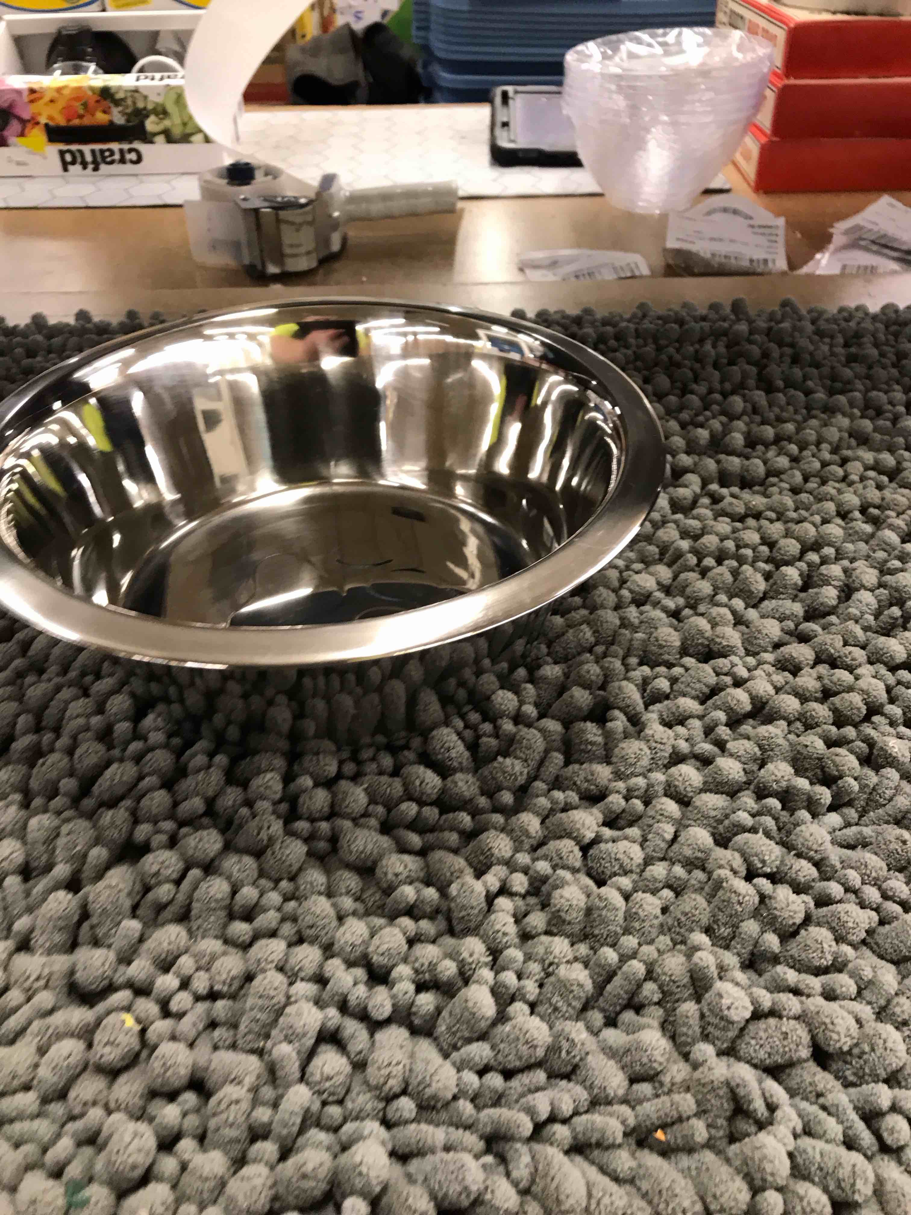 Condition photo showing Good Condition for dog food/water bowl