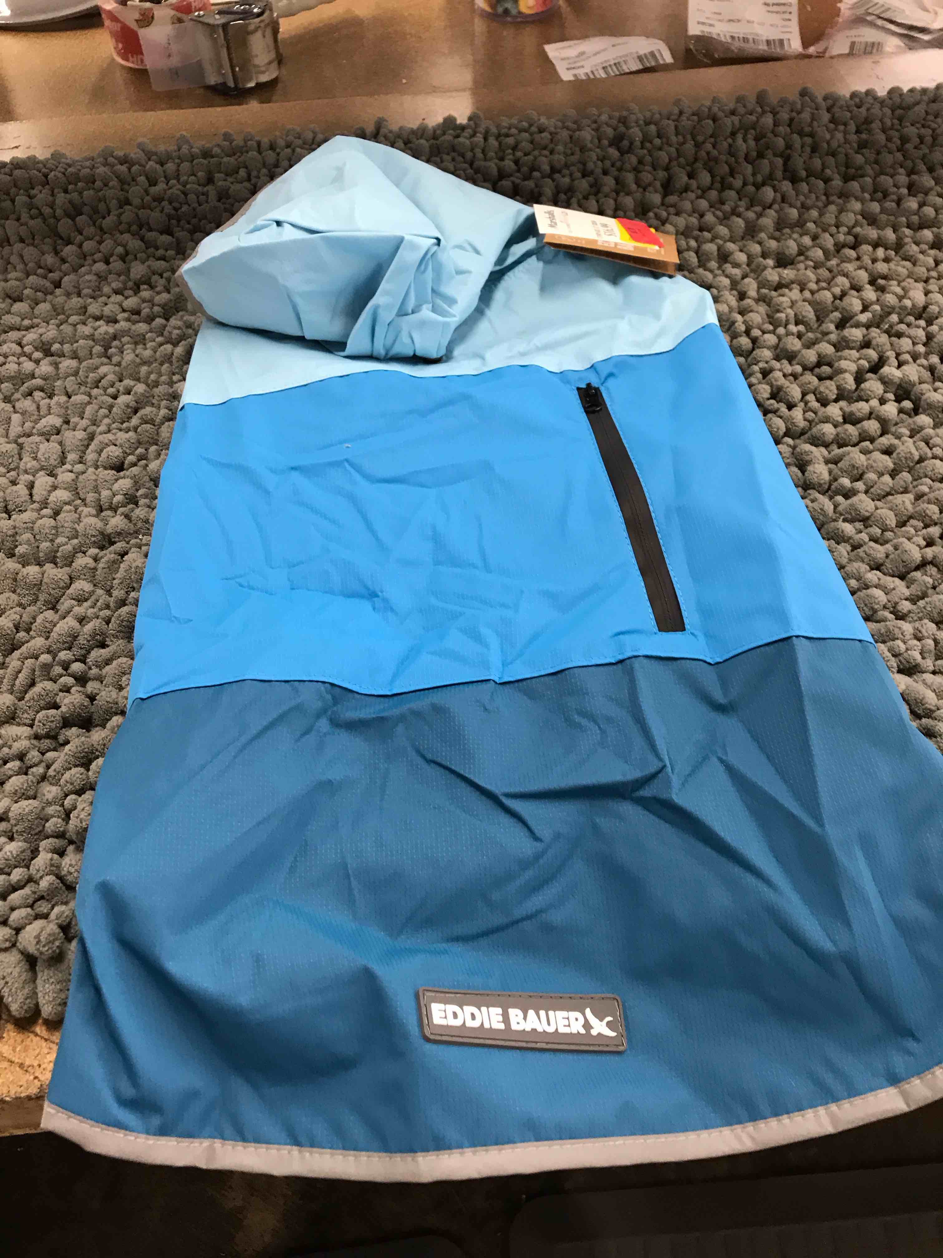 Condition photo showing New/Like New for pet coat