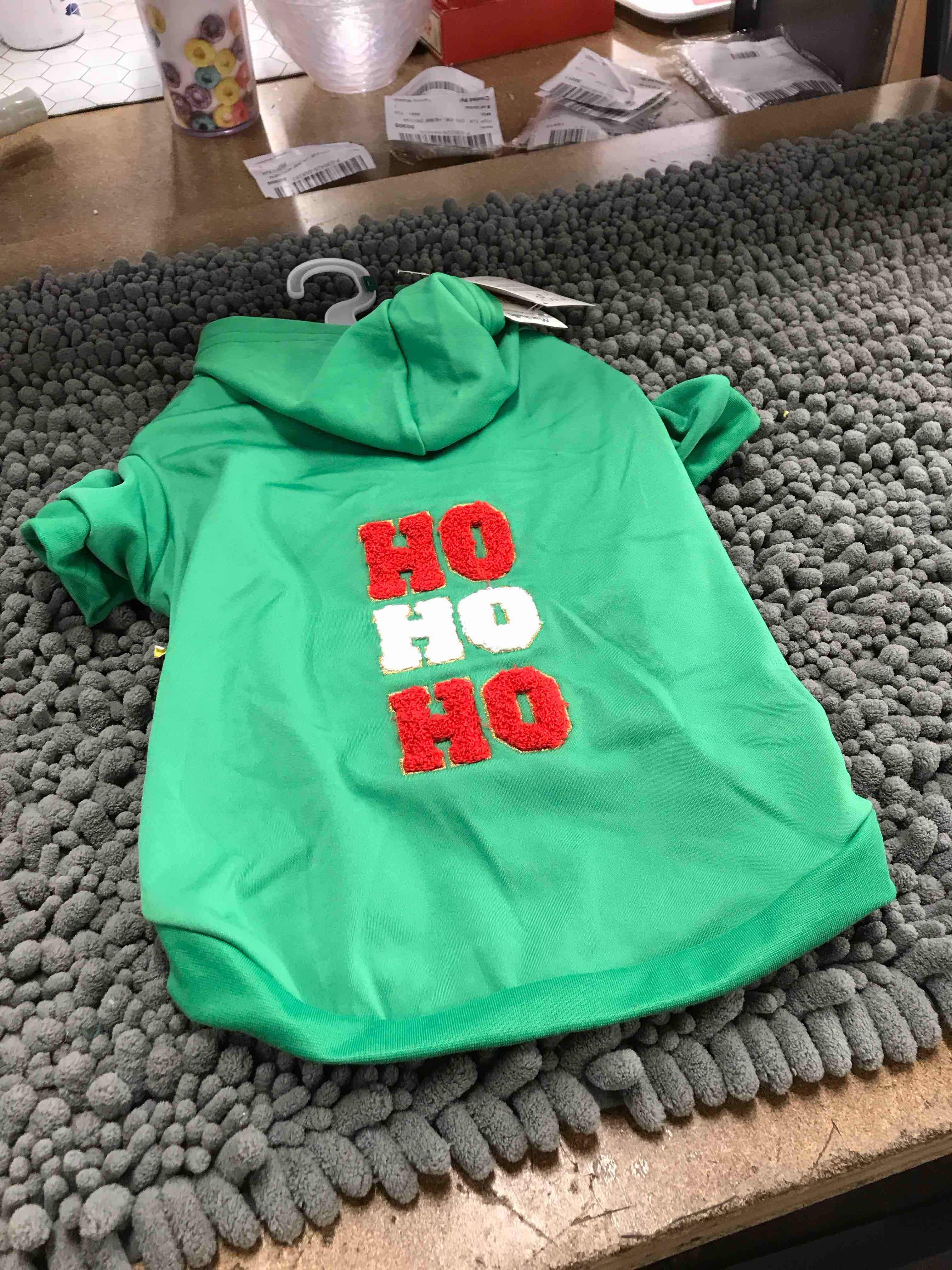 Condition photo showing New/Like New for Christmas dog apparel