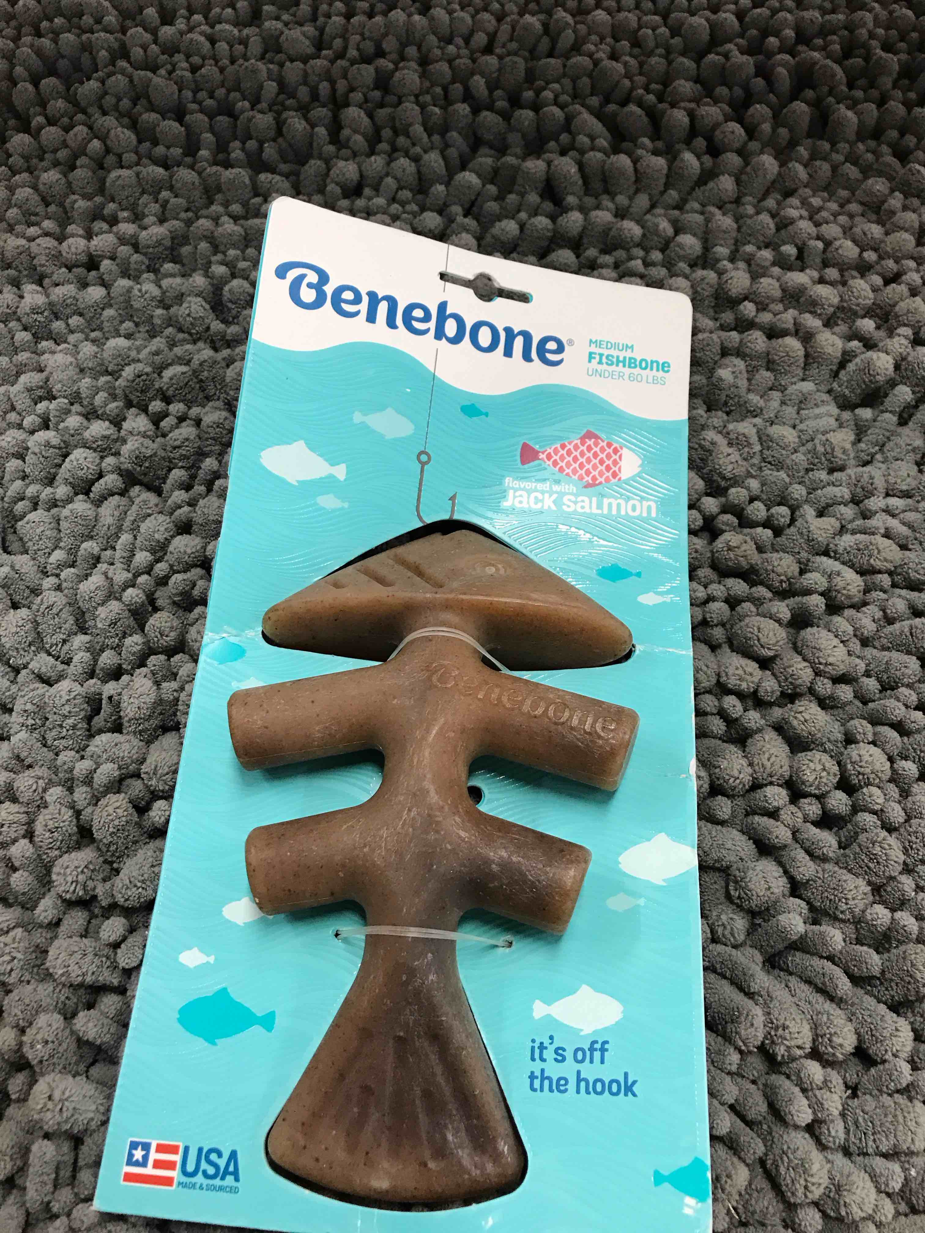 medium fish bone toy