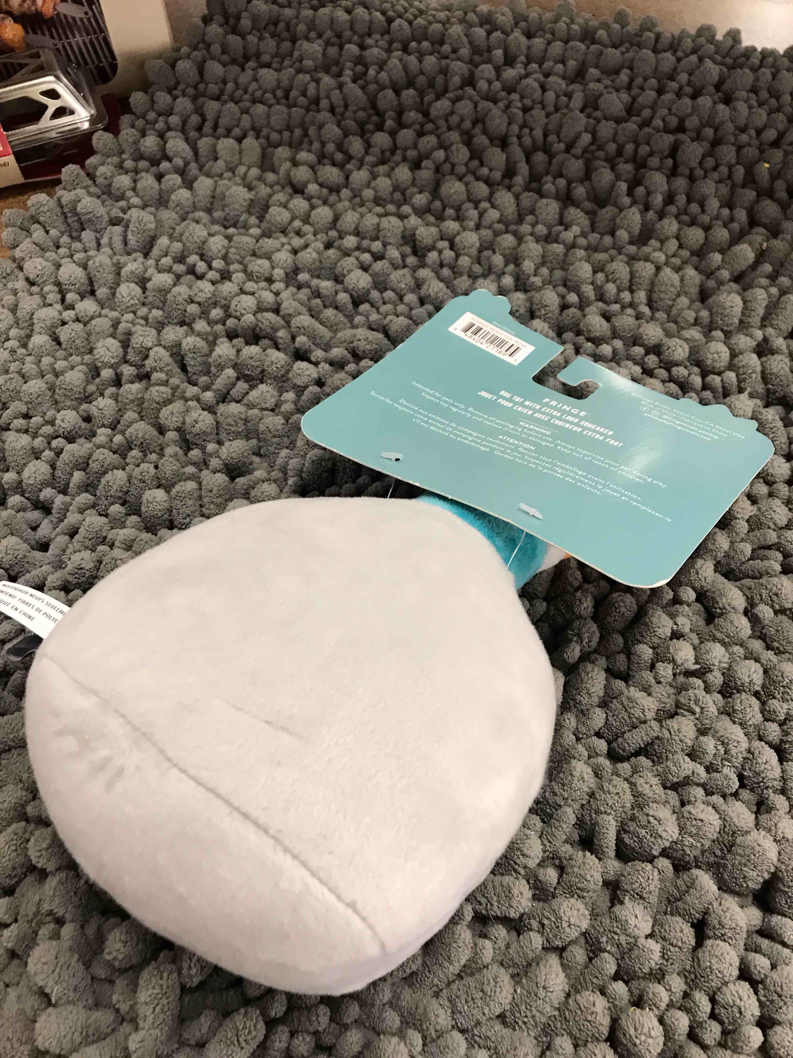 Condition photo showing New/Like New for tequila squeaker toy