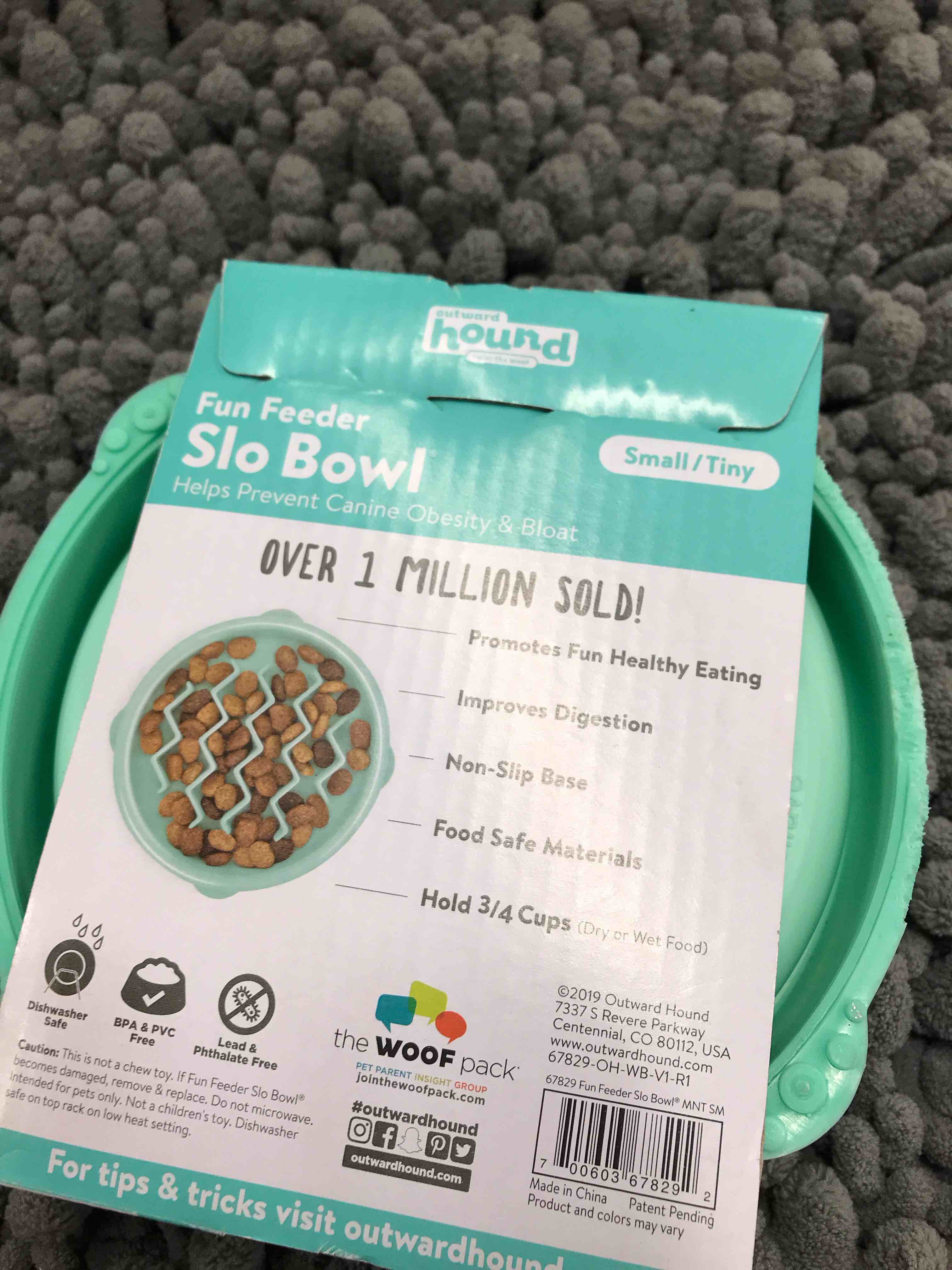 Condition photo showing New/Like New for slow bowl fun feeder