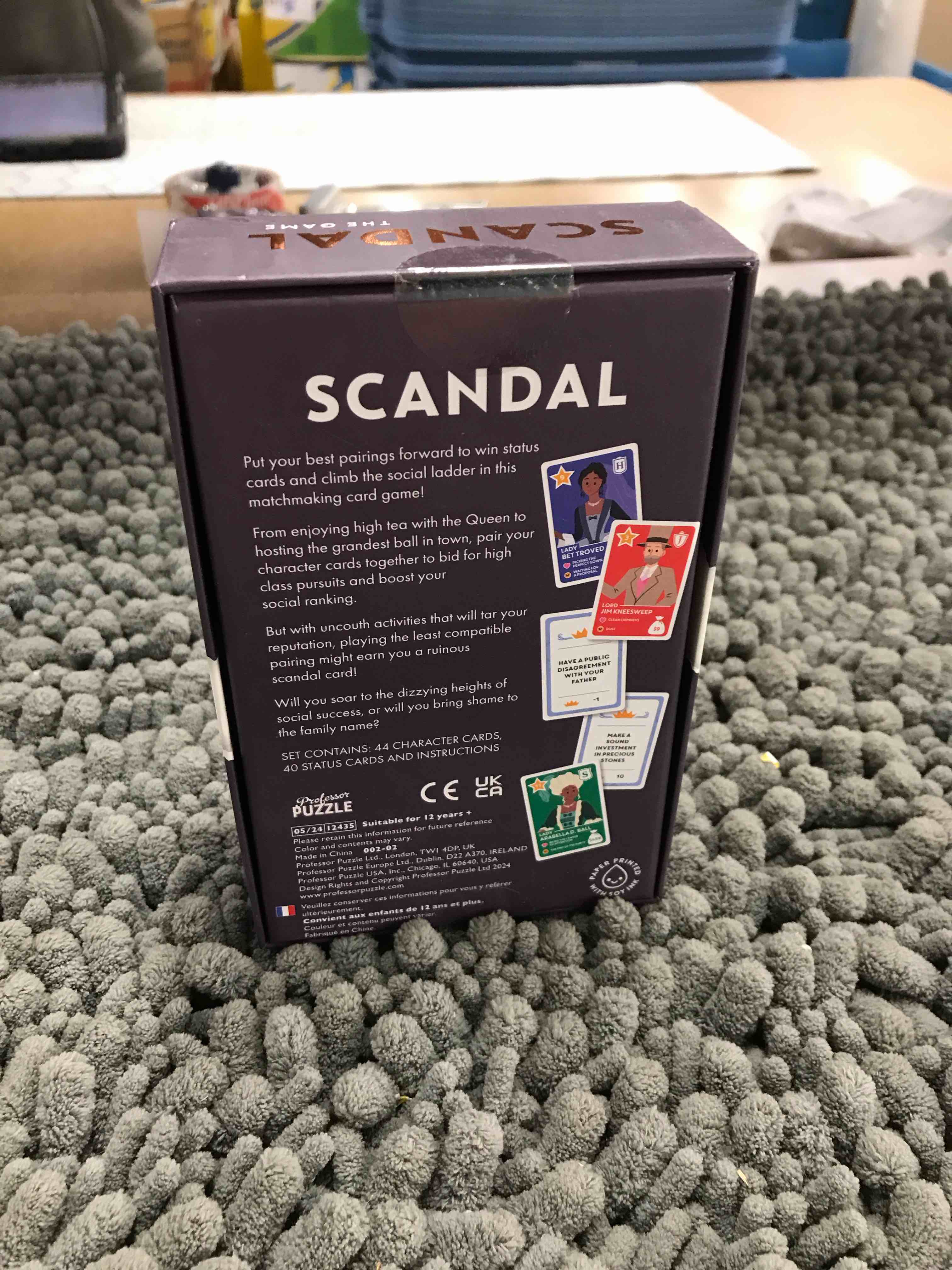 Condition photo showing Good Condition for scandal the game