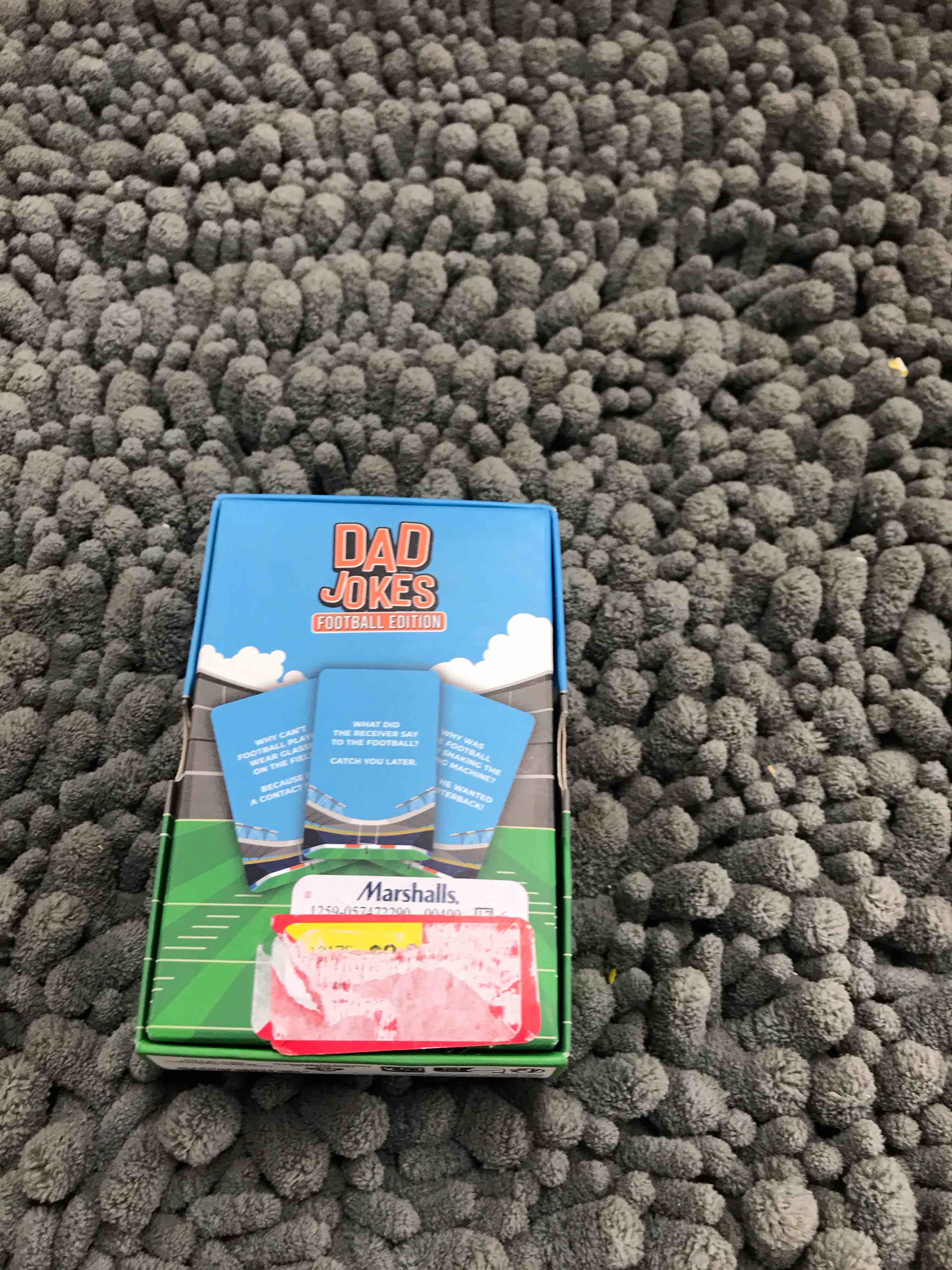 Condition photo showing Good Condition for dad jokes football edition