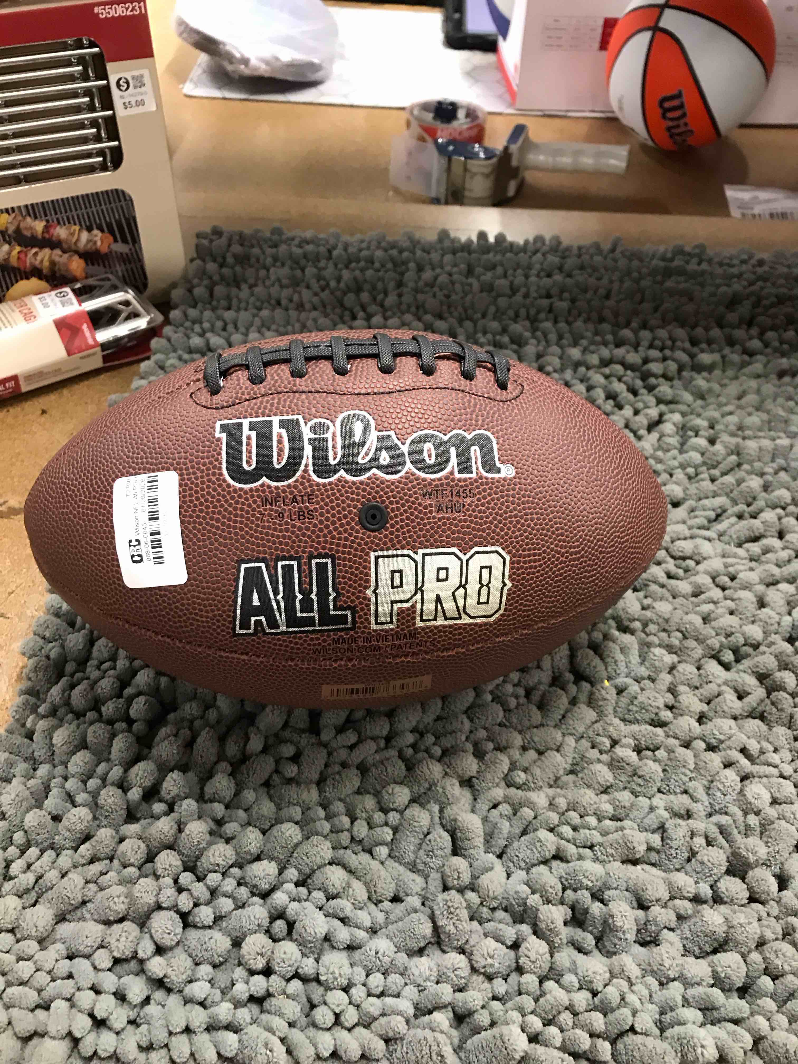 Condition photo showing New/Like New for WILSON NFL All Pro Composite Football