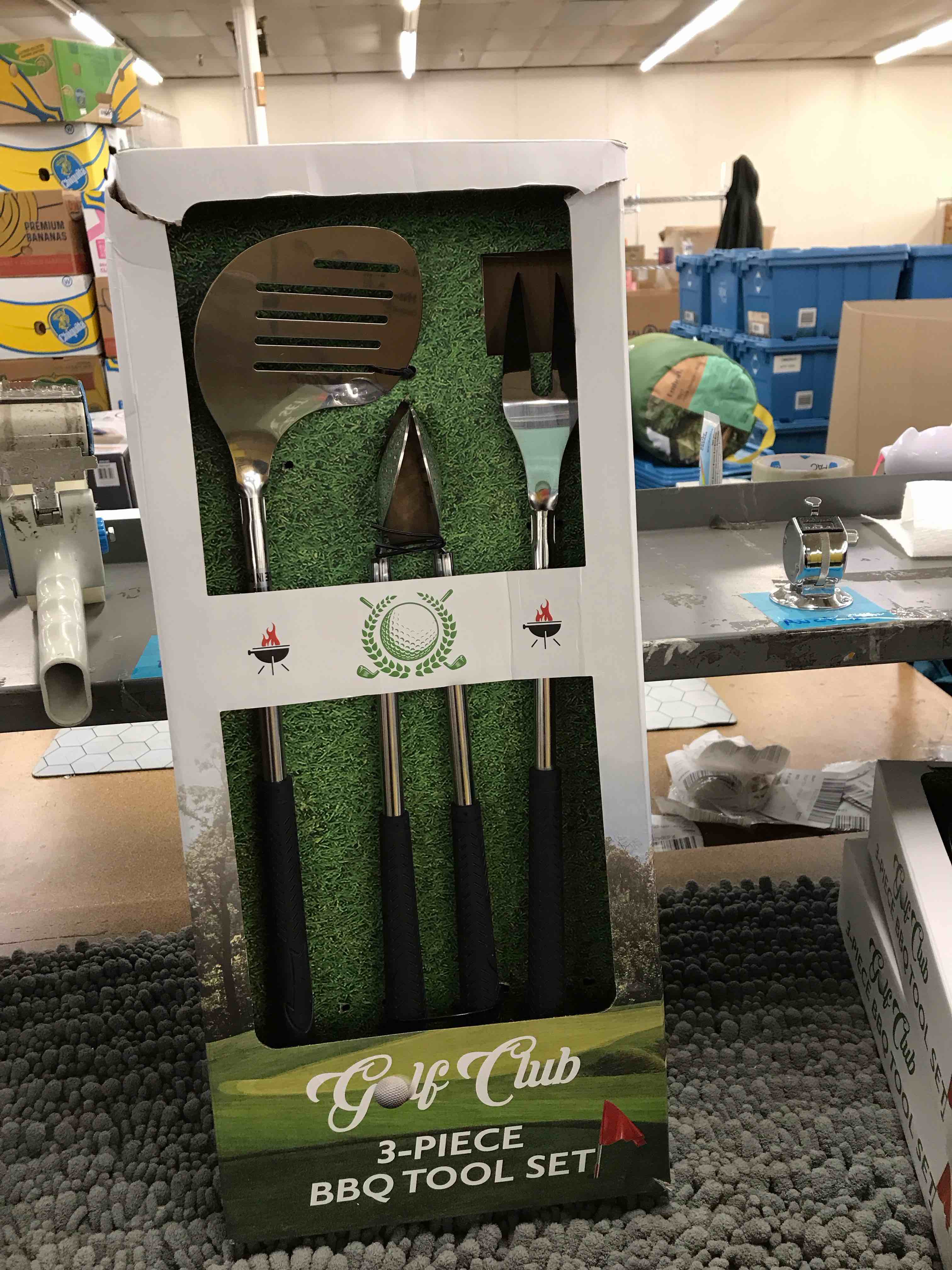 3 pc BBQ tool set