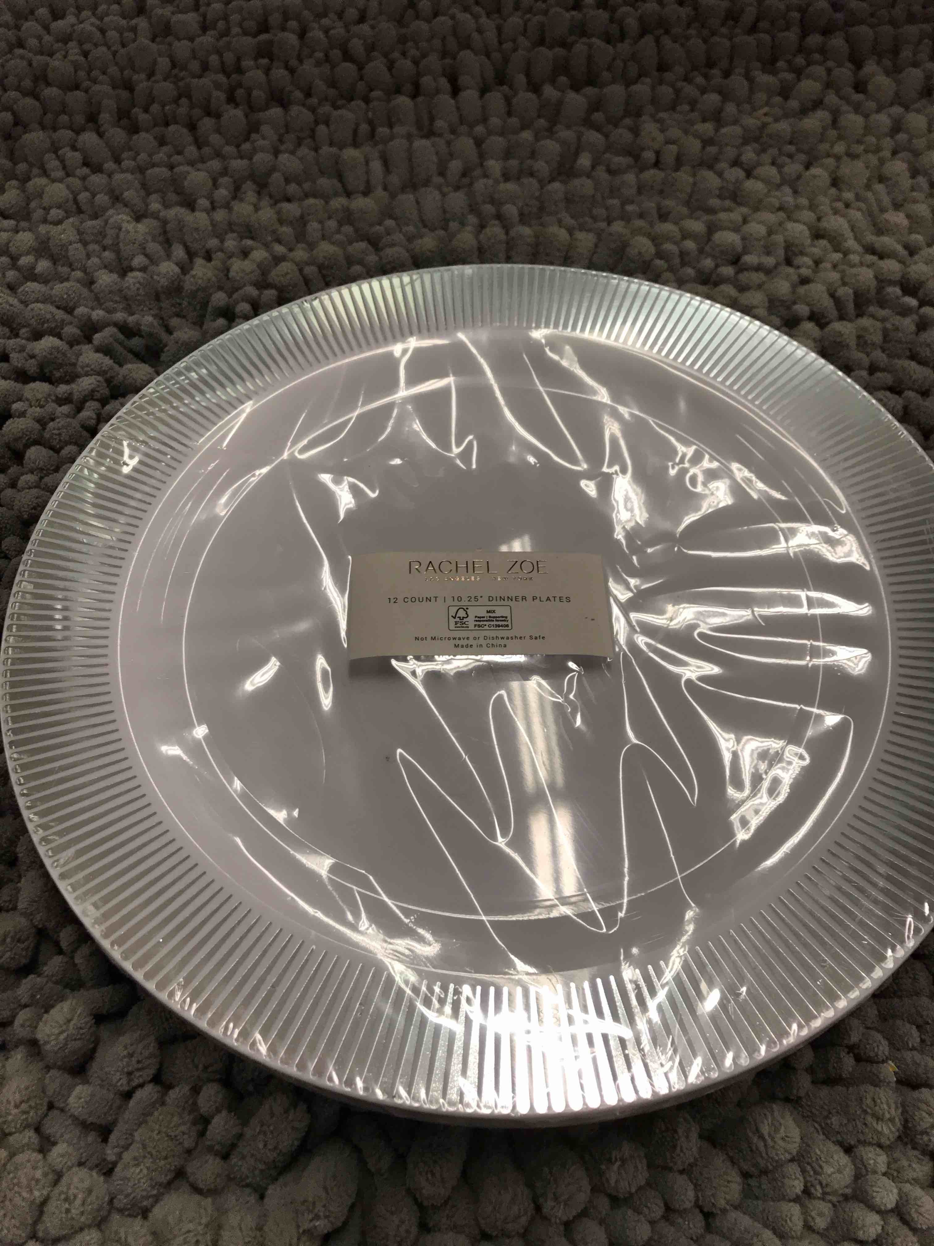 rachel zoe 12 ct dinner plates