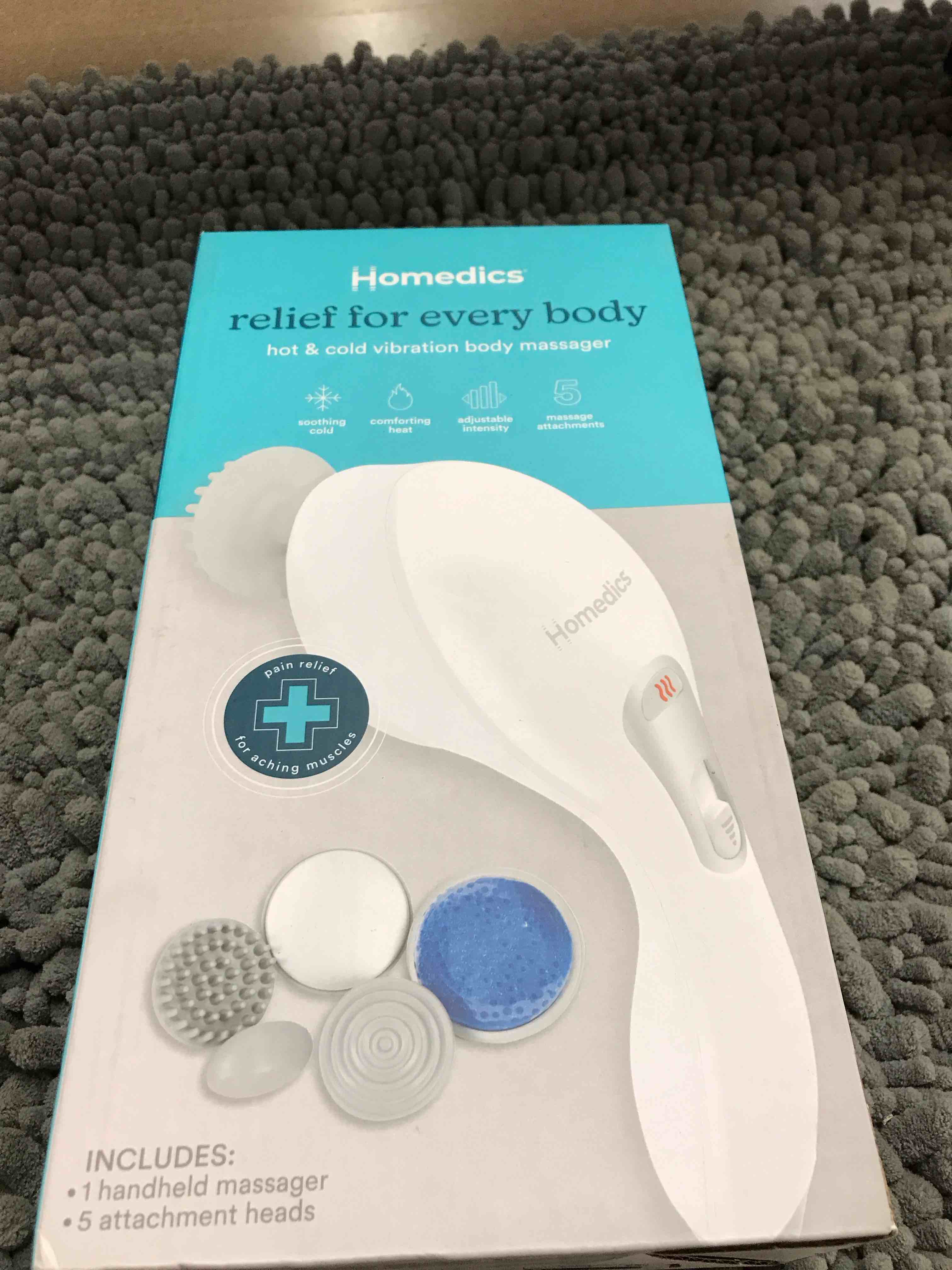 hot& cold vibration body massager
