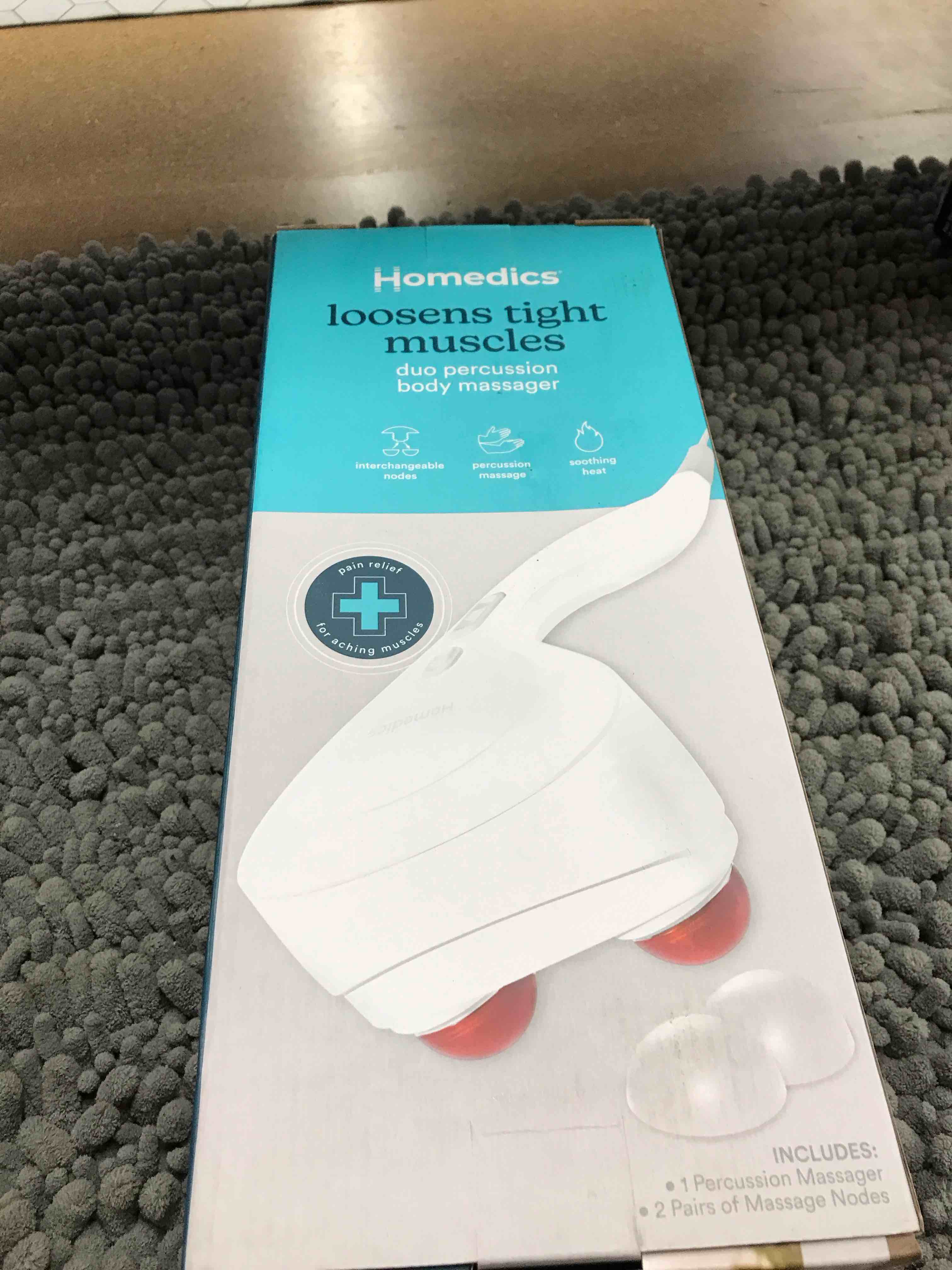 duo percussion body massager
