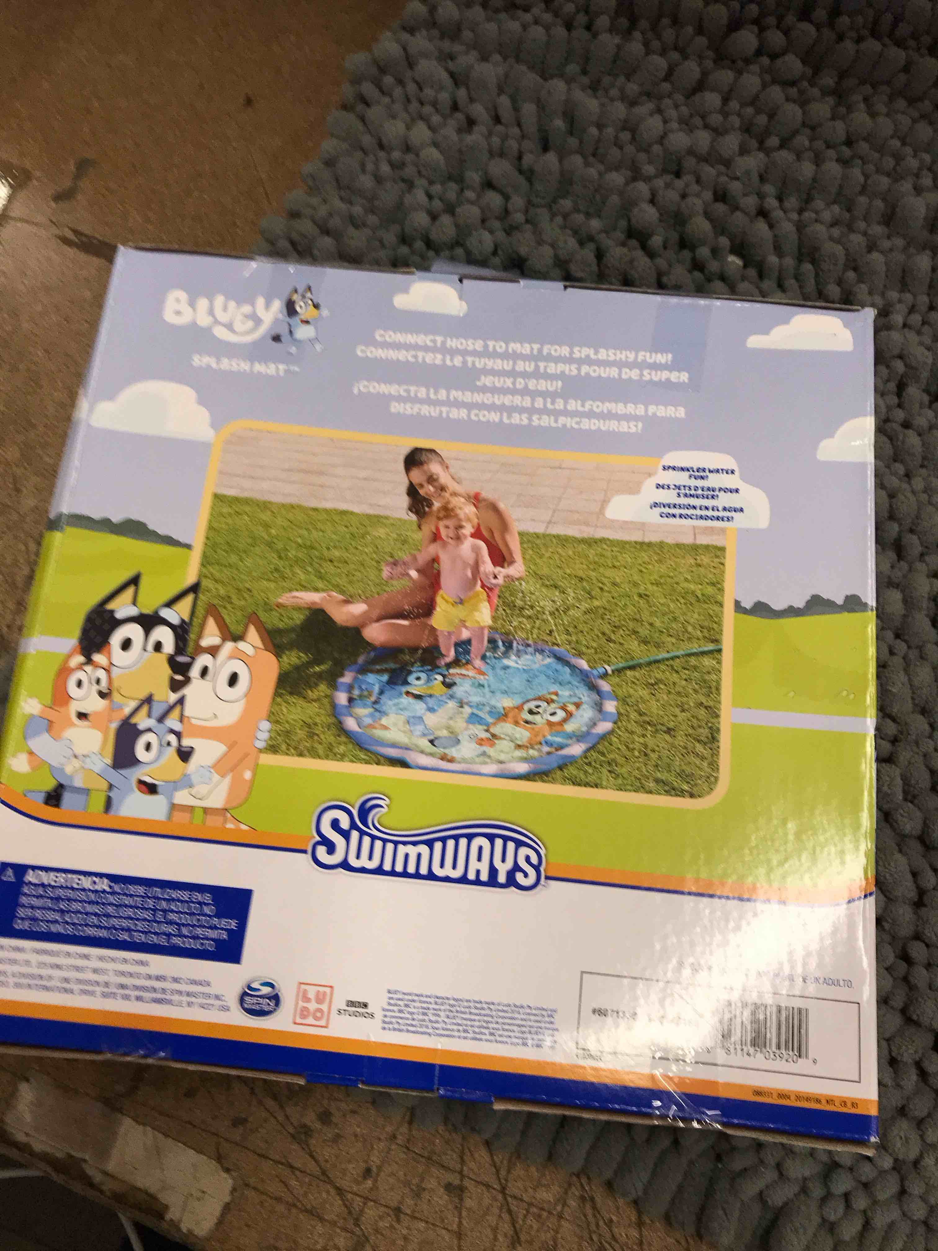 splash mat