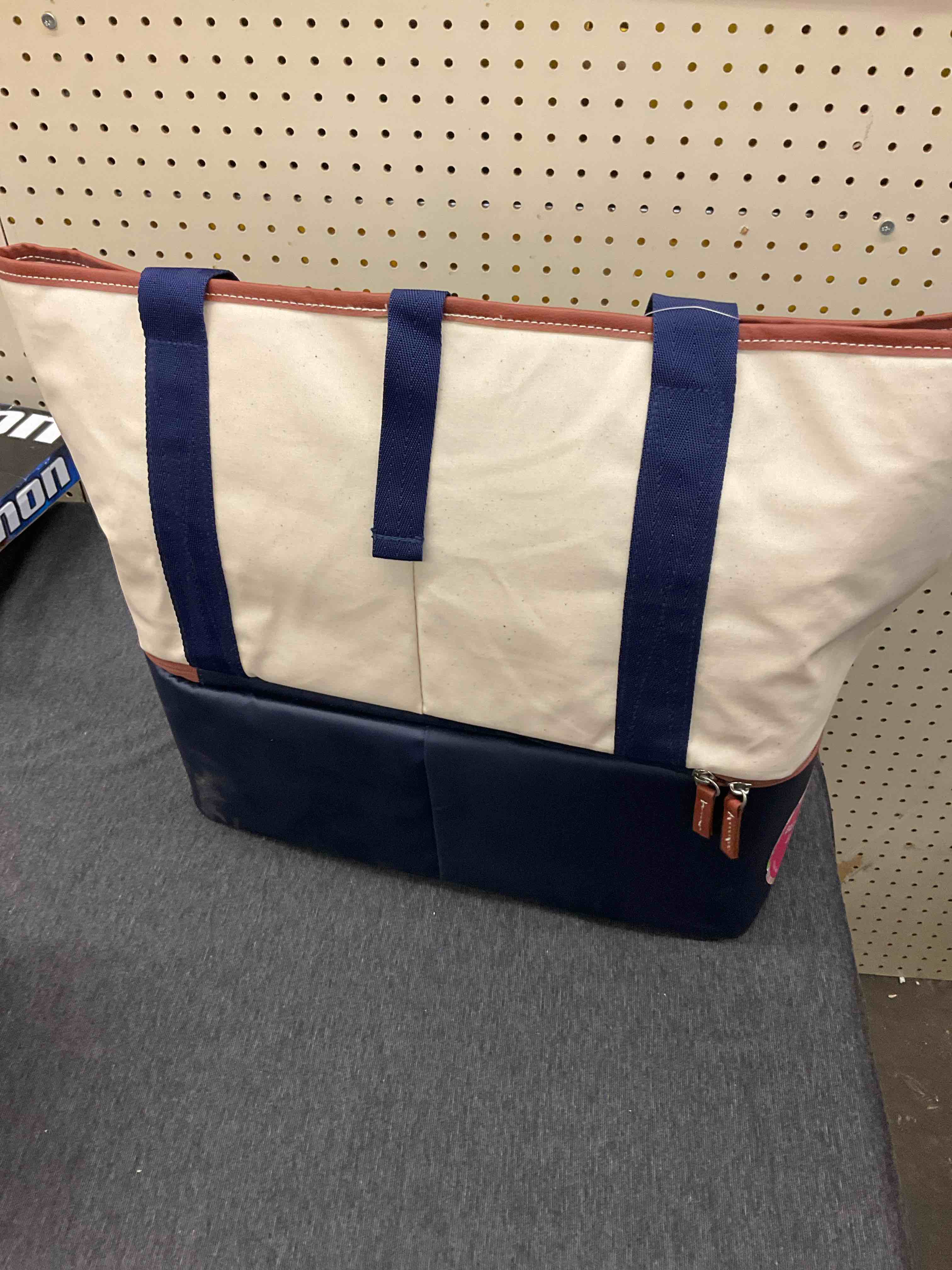Canvas Beach Bag + Cooler