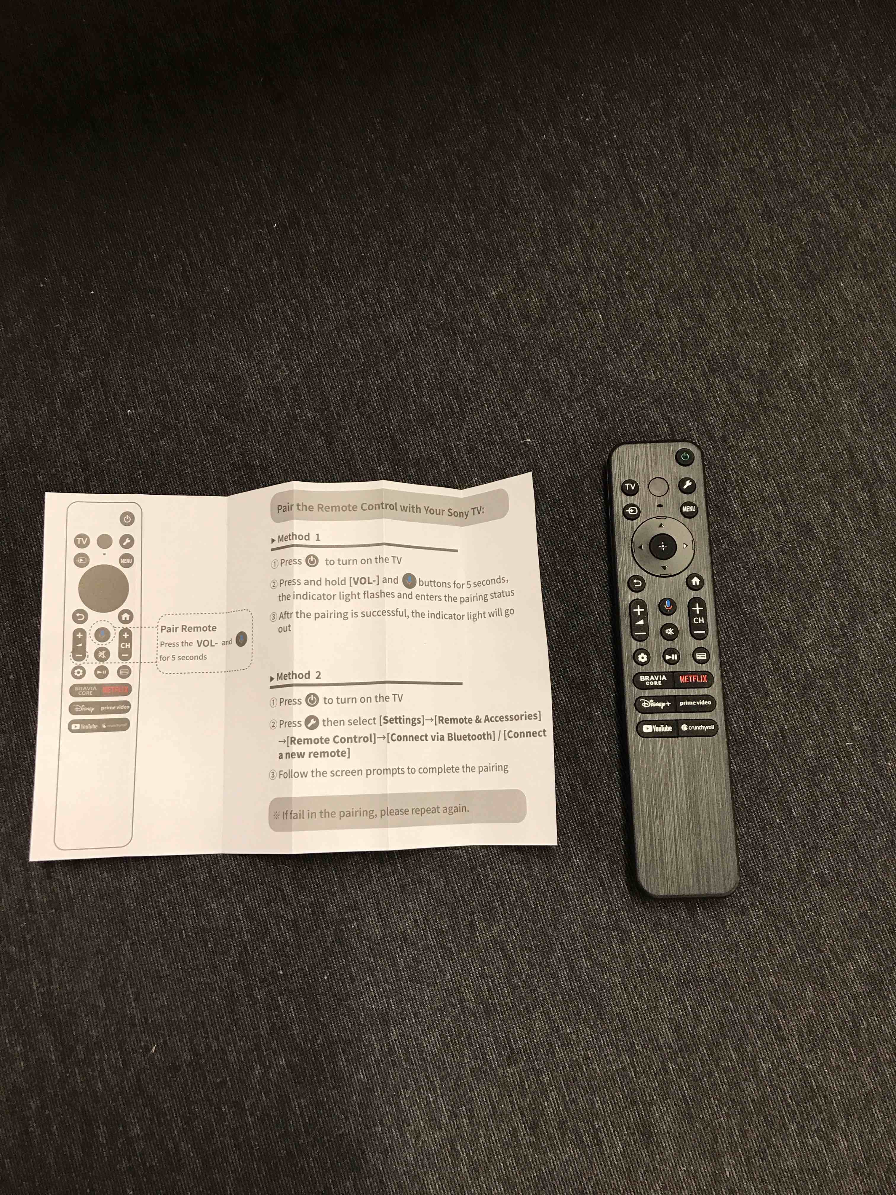 Replacement Remote for Sony Bravia