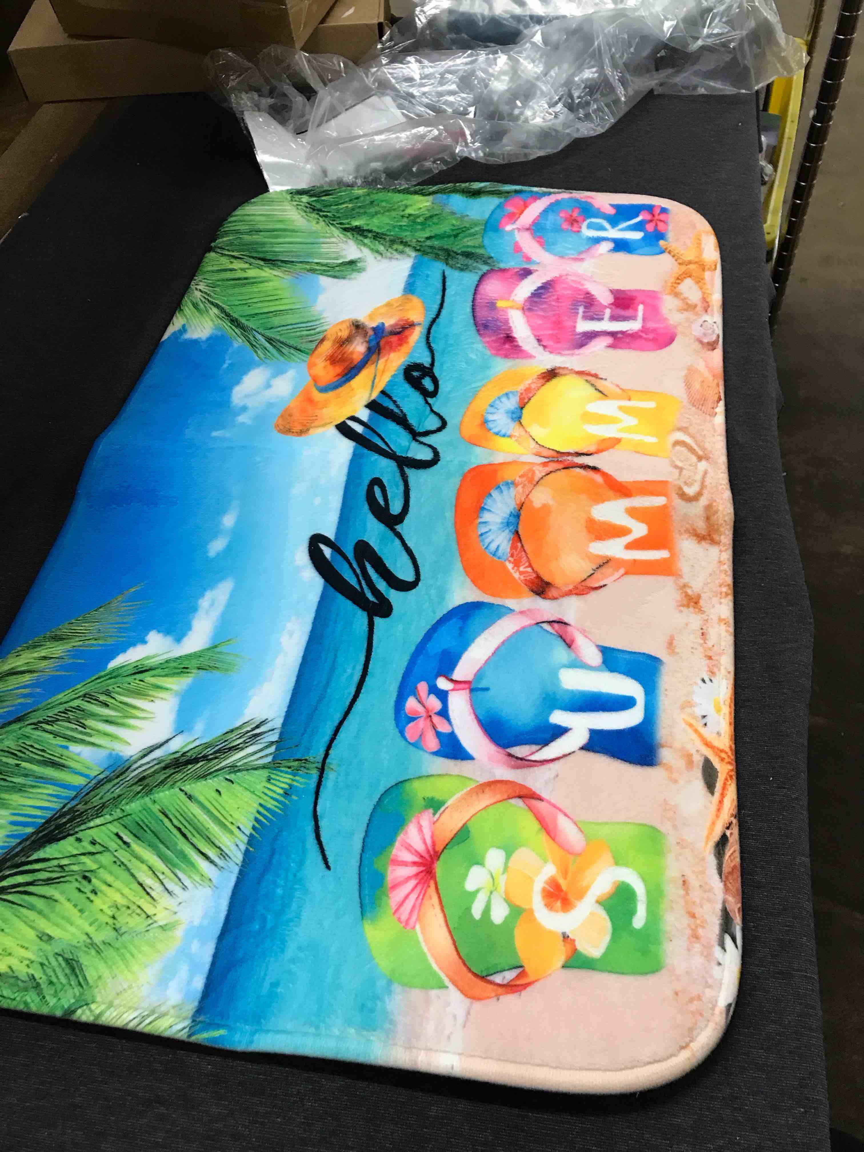 Hello Summer Door Mat