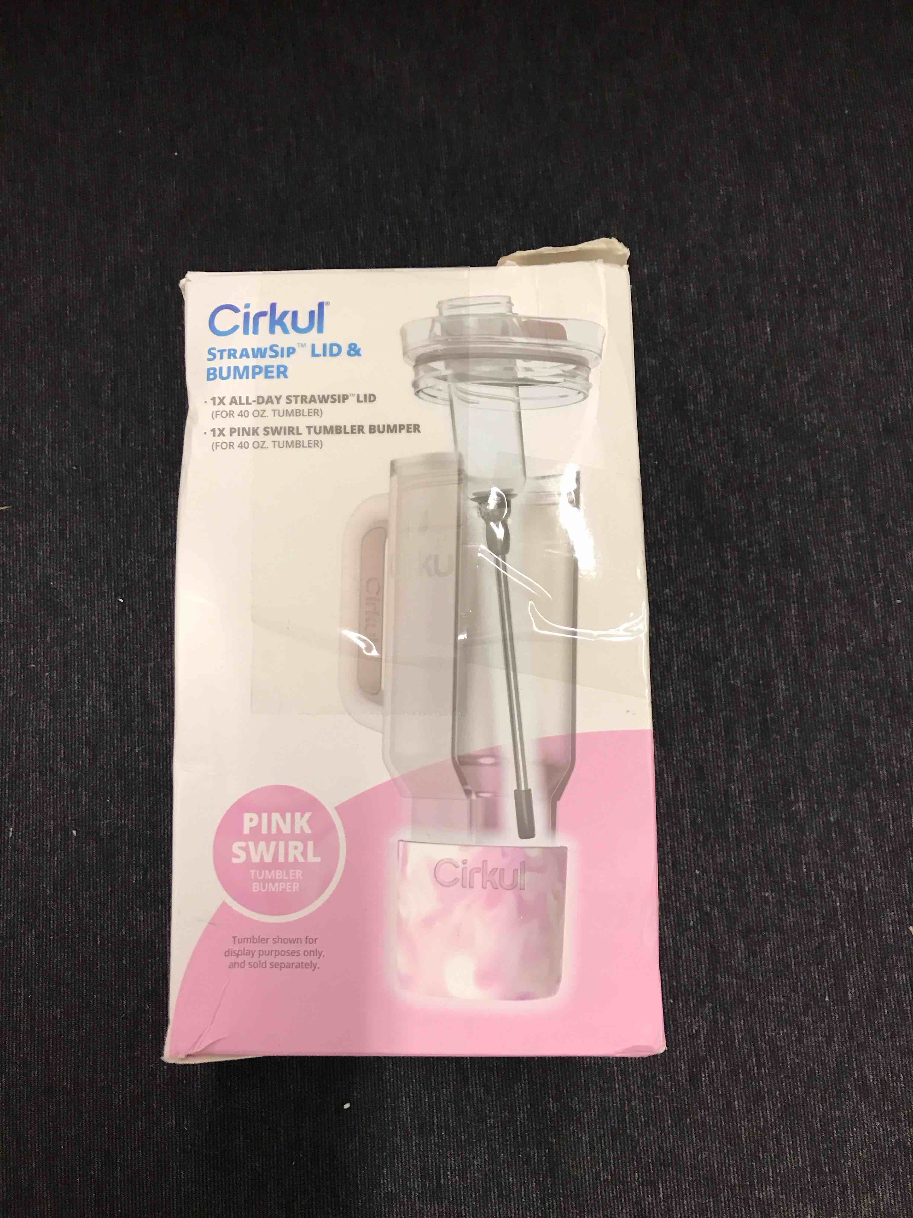 Cirkul Strawsip Lid and Bumper
