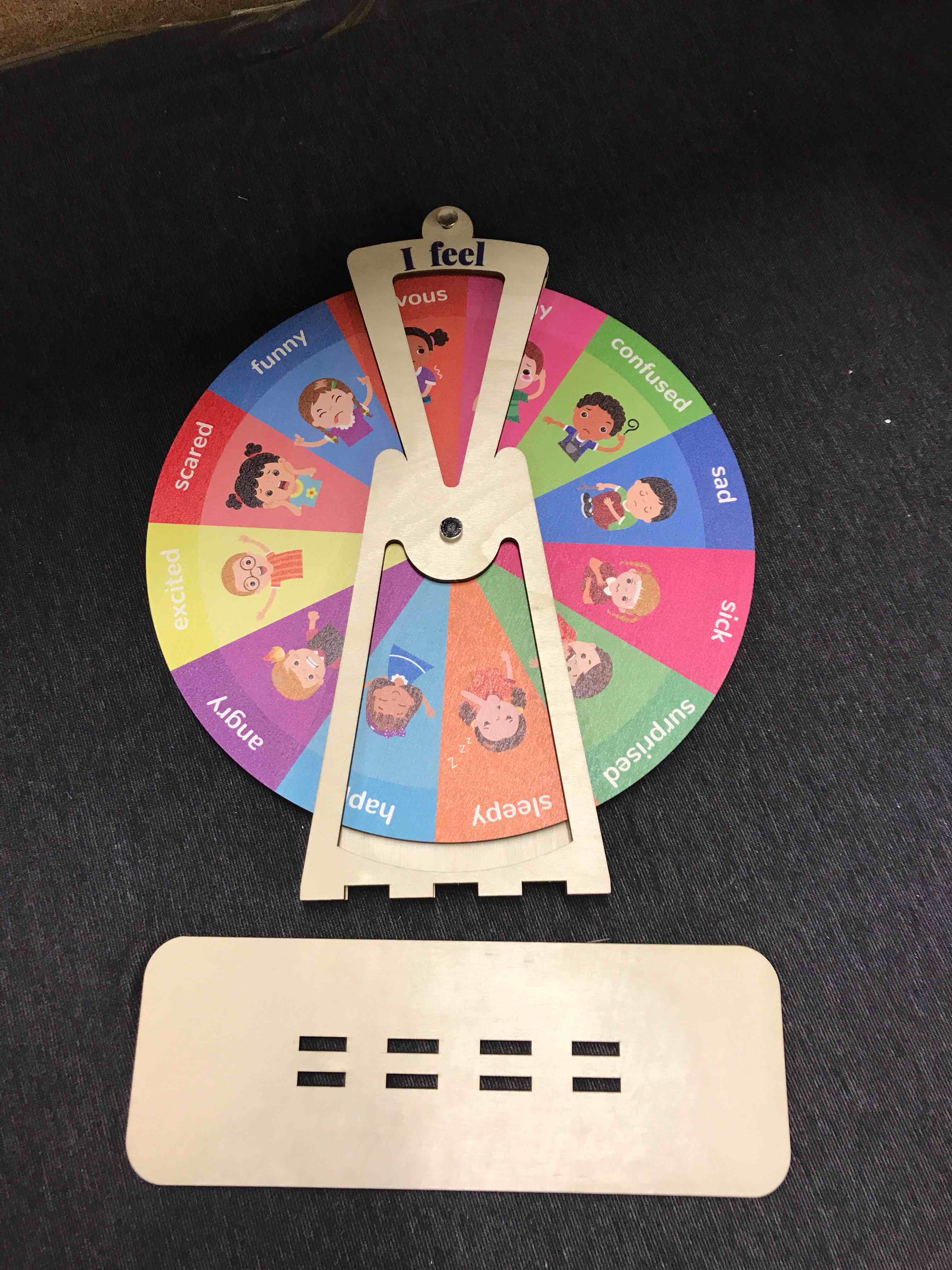 Wooden How do you feel decor