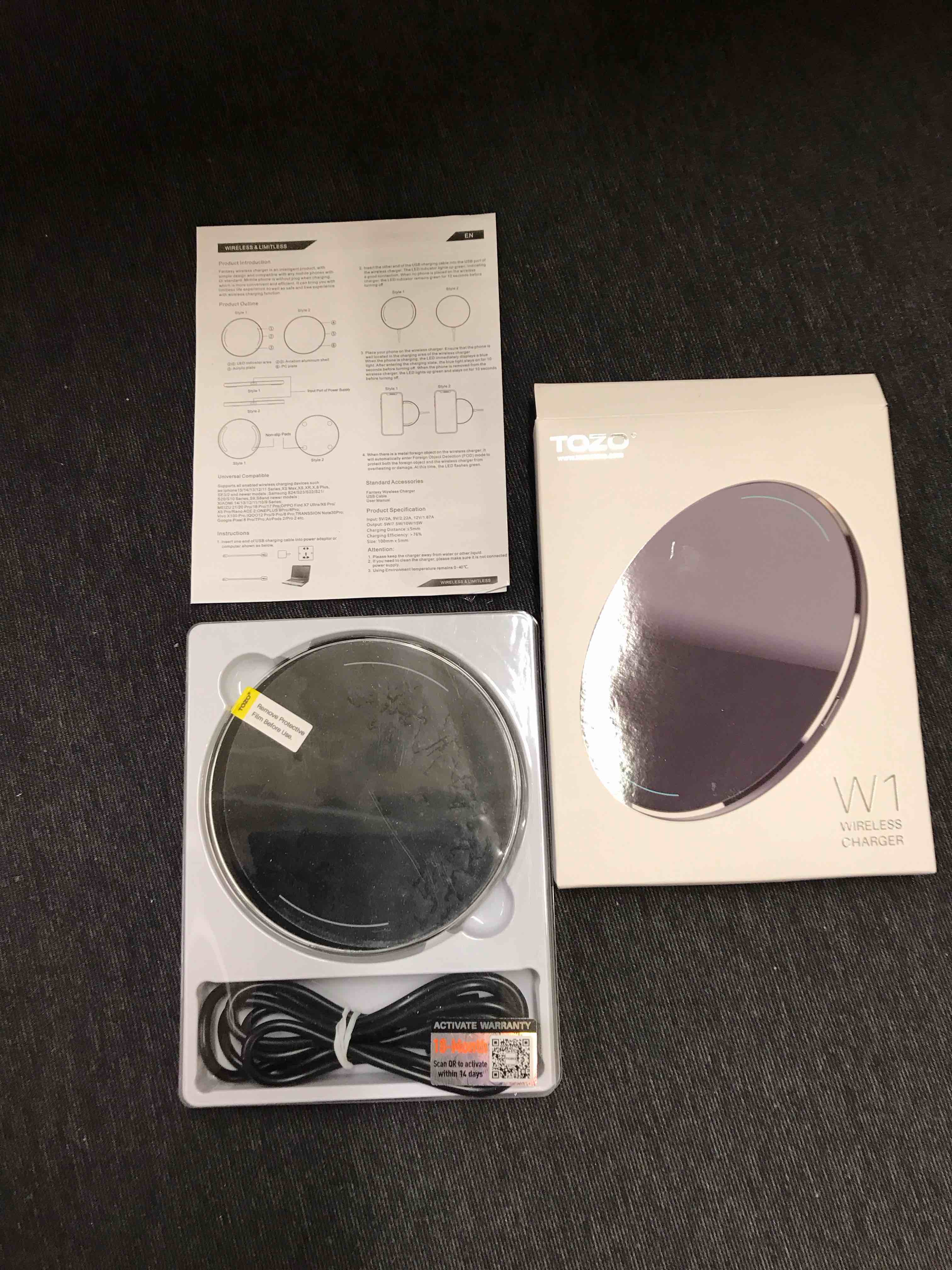 Tozo Wireless Charger
