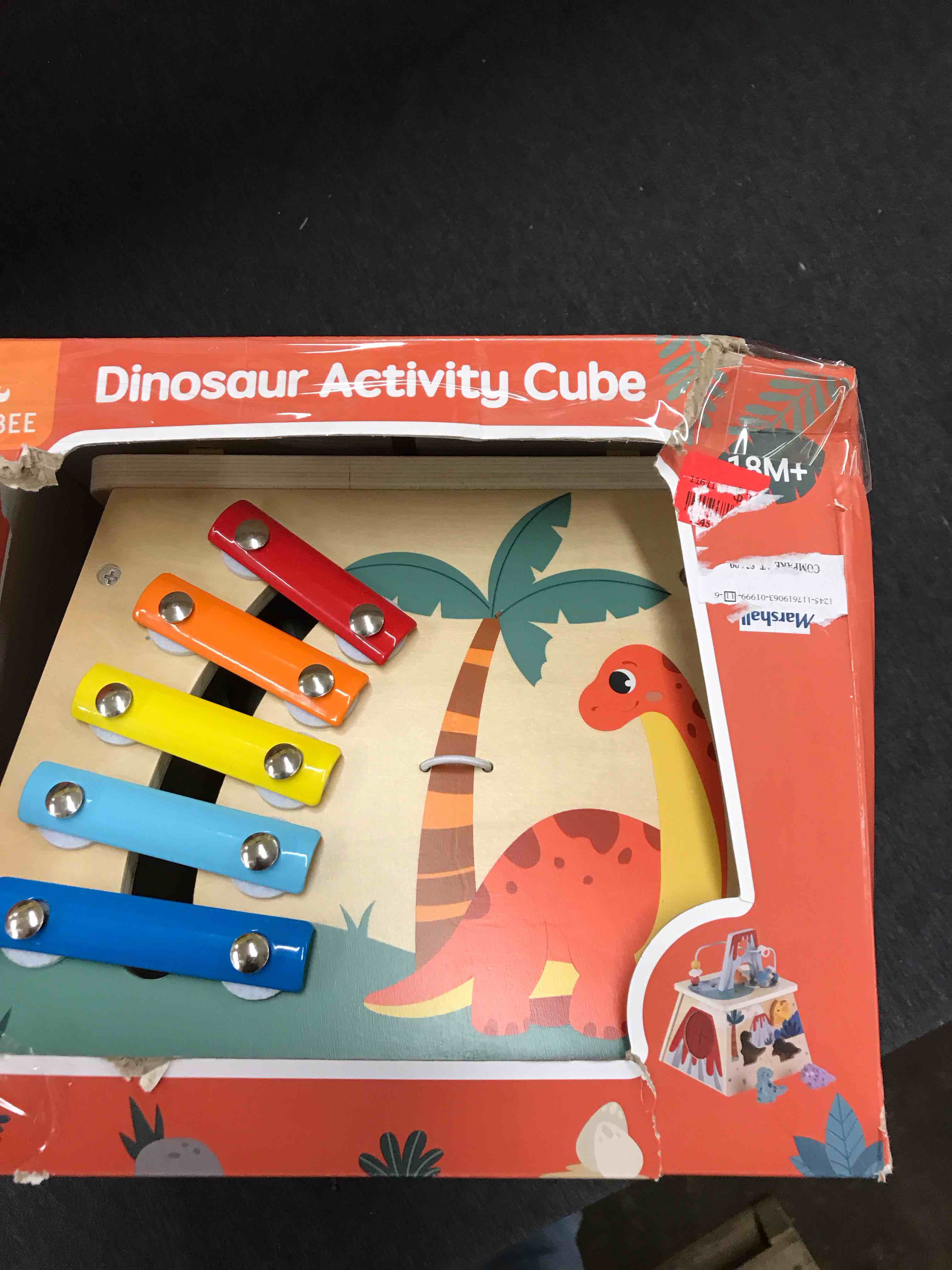 Dinosaur Activity Cube