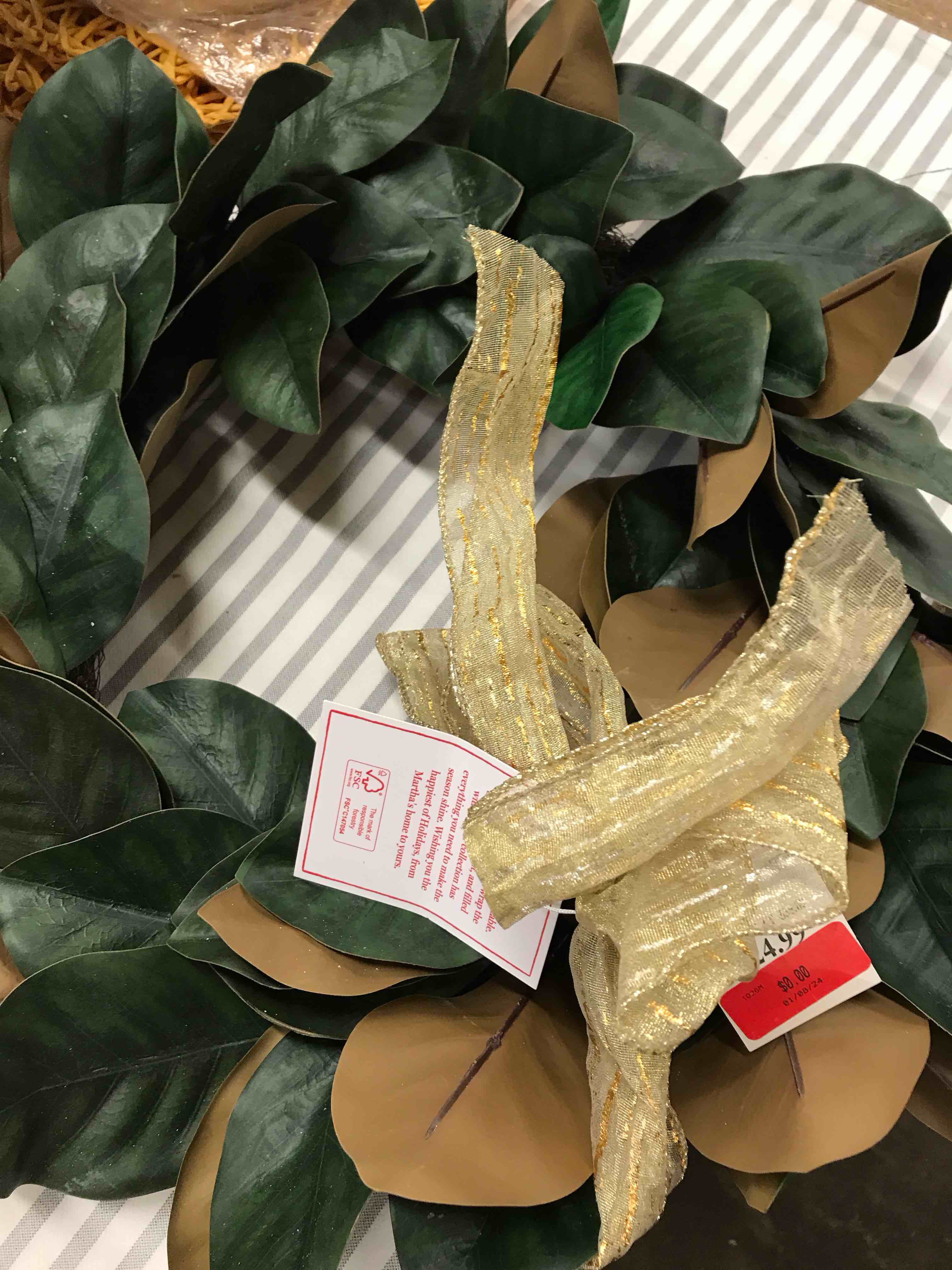 Martha Stewart Wreath