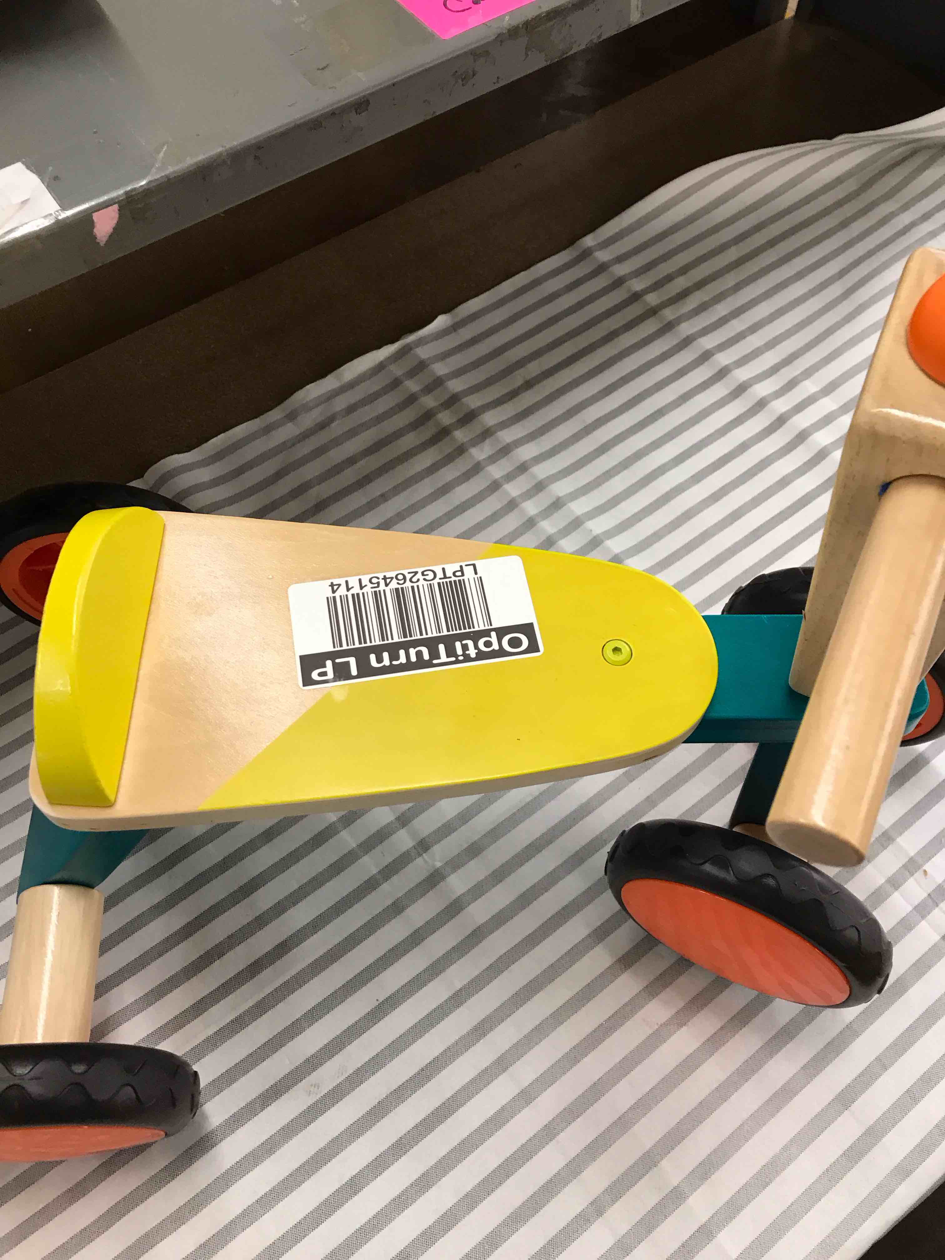 Wooden 4 Wheel Scooter