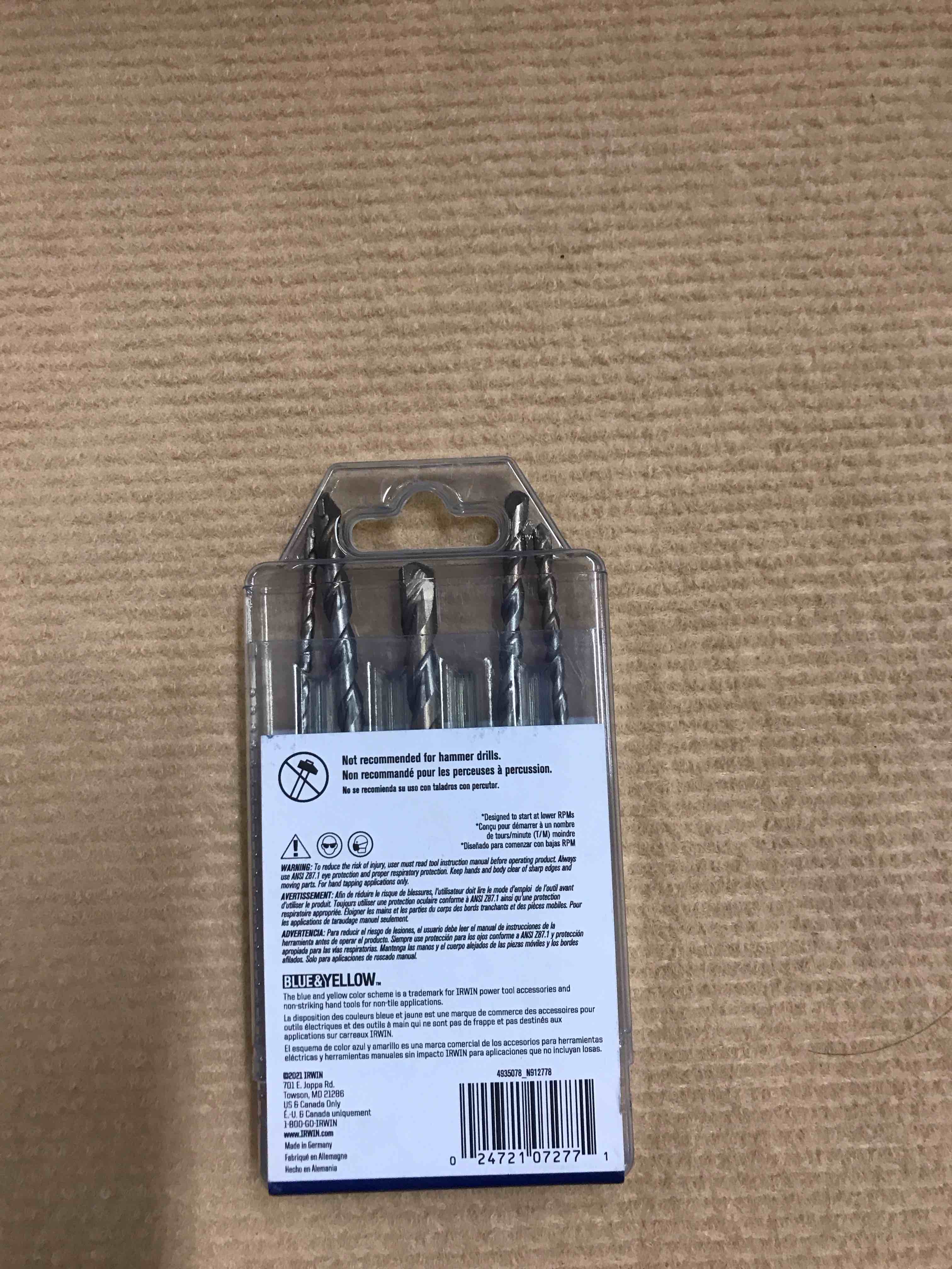 Condition photo showing New/Like New for Stanley Products Multi-Material Drill Bit Sets - 6 PK (585-4935078)