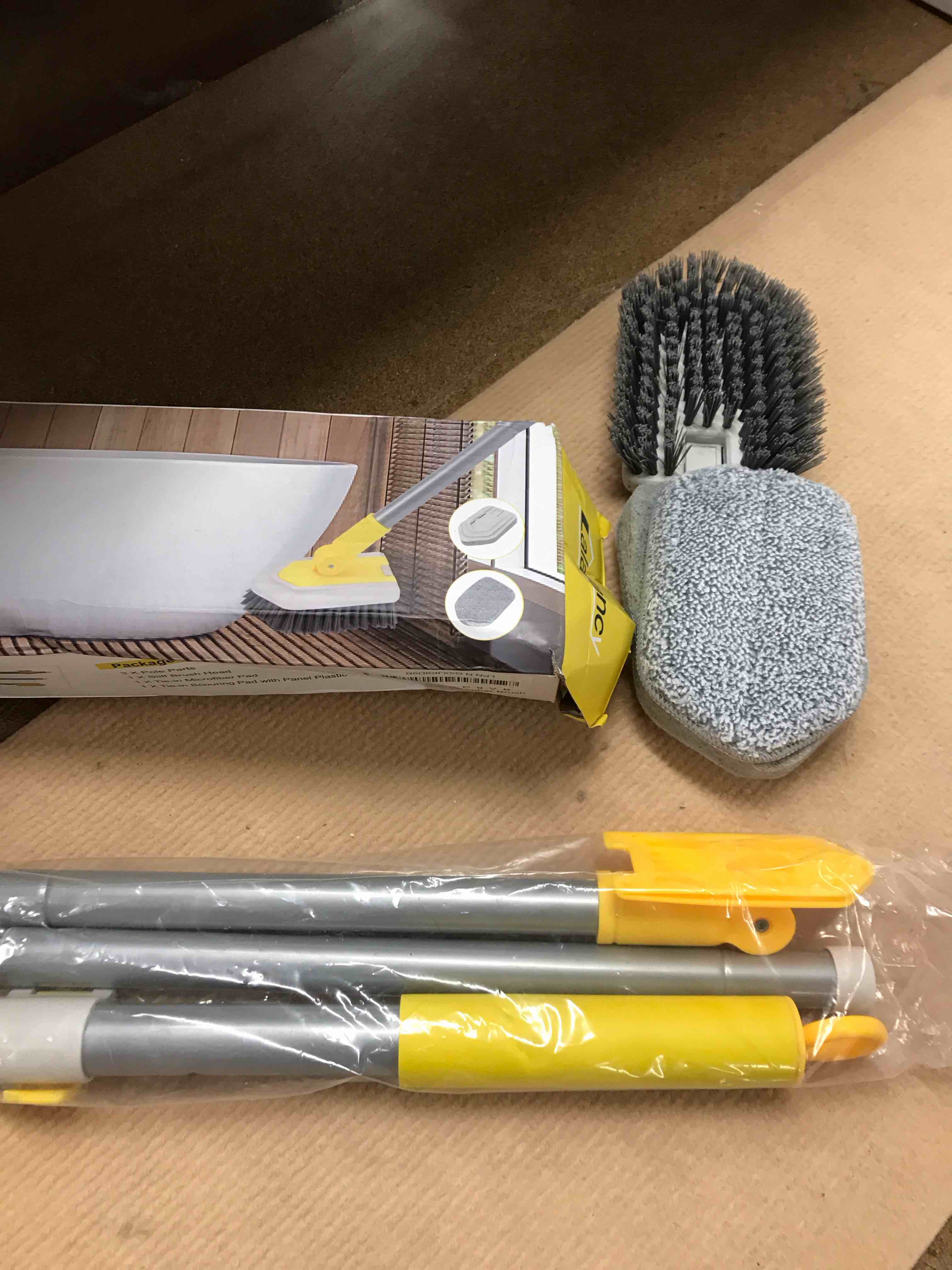 Shower Tile Tub Scrubber Brush