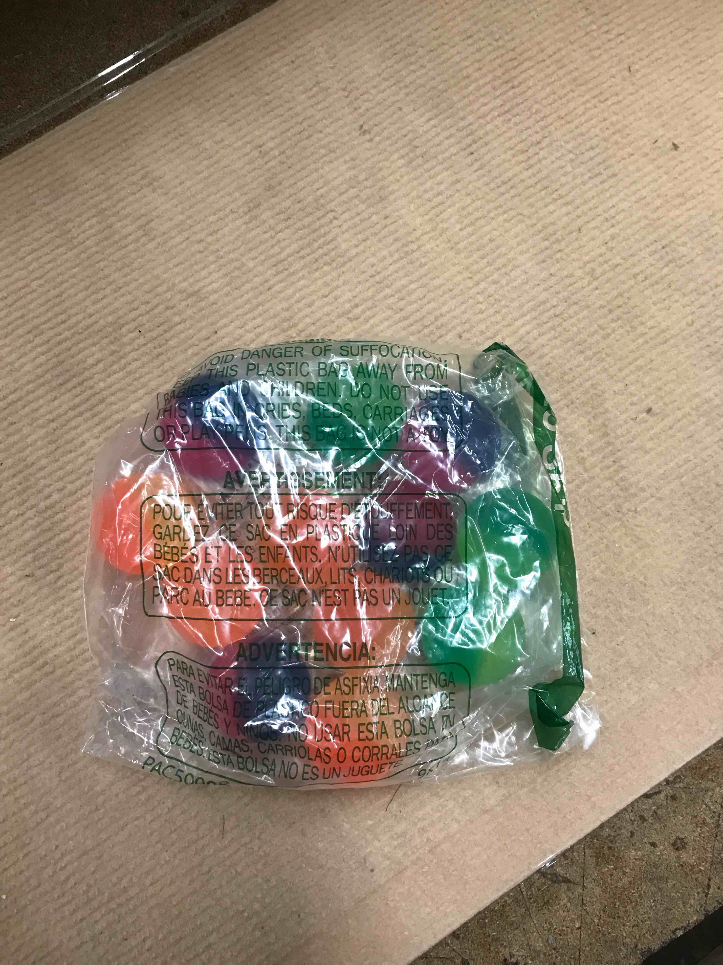 Bag of super balls 