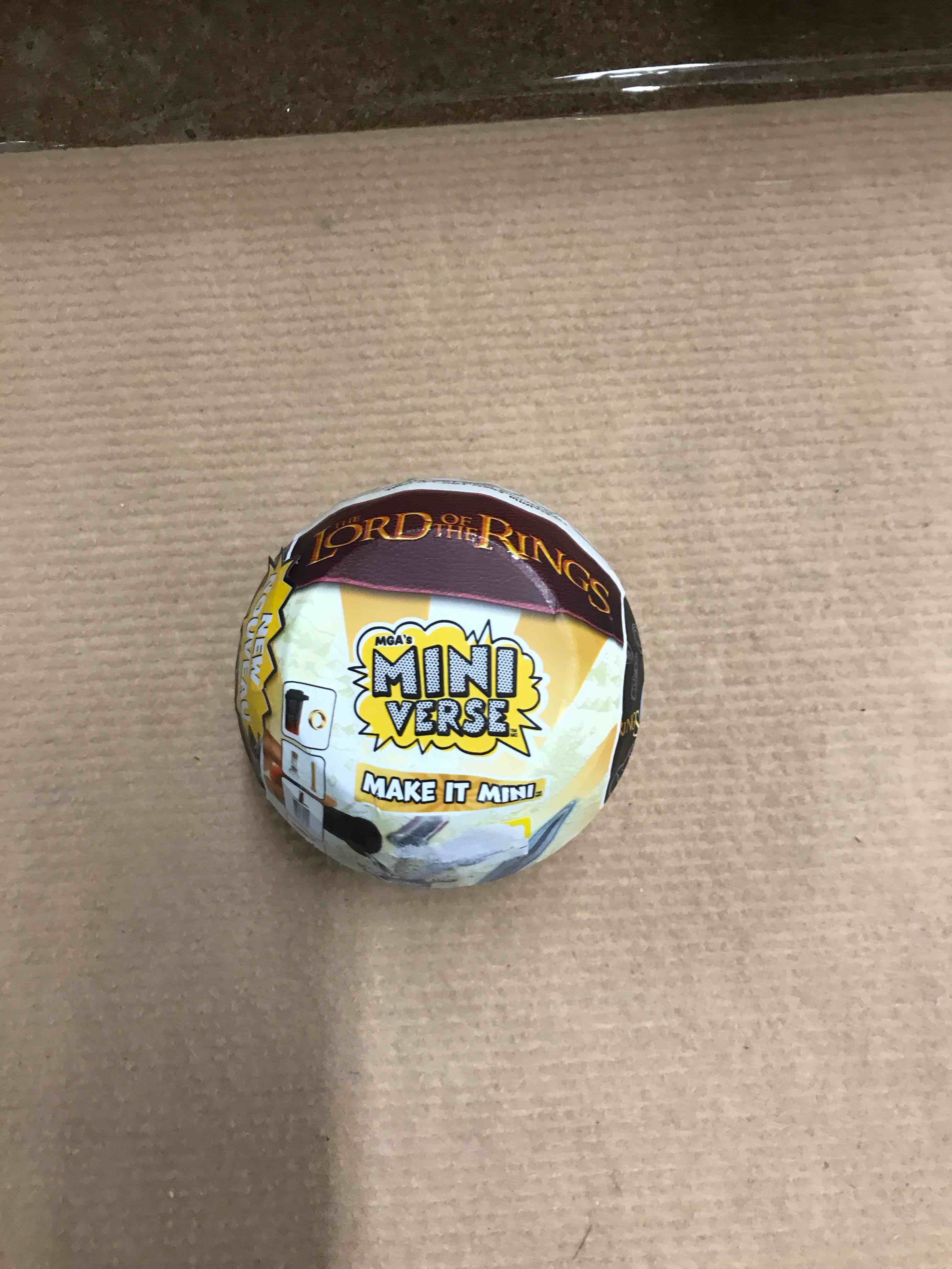 Condition photo showing New/Like New for Make It Mini The Lord of The Rings Mini Collectibles - MGA's Miniverse, Blind Packaging, DIY, Resin Play, Replicas, NOT Edible, Collectors, 8+