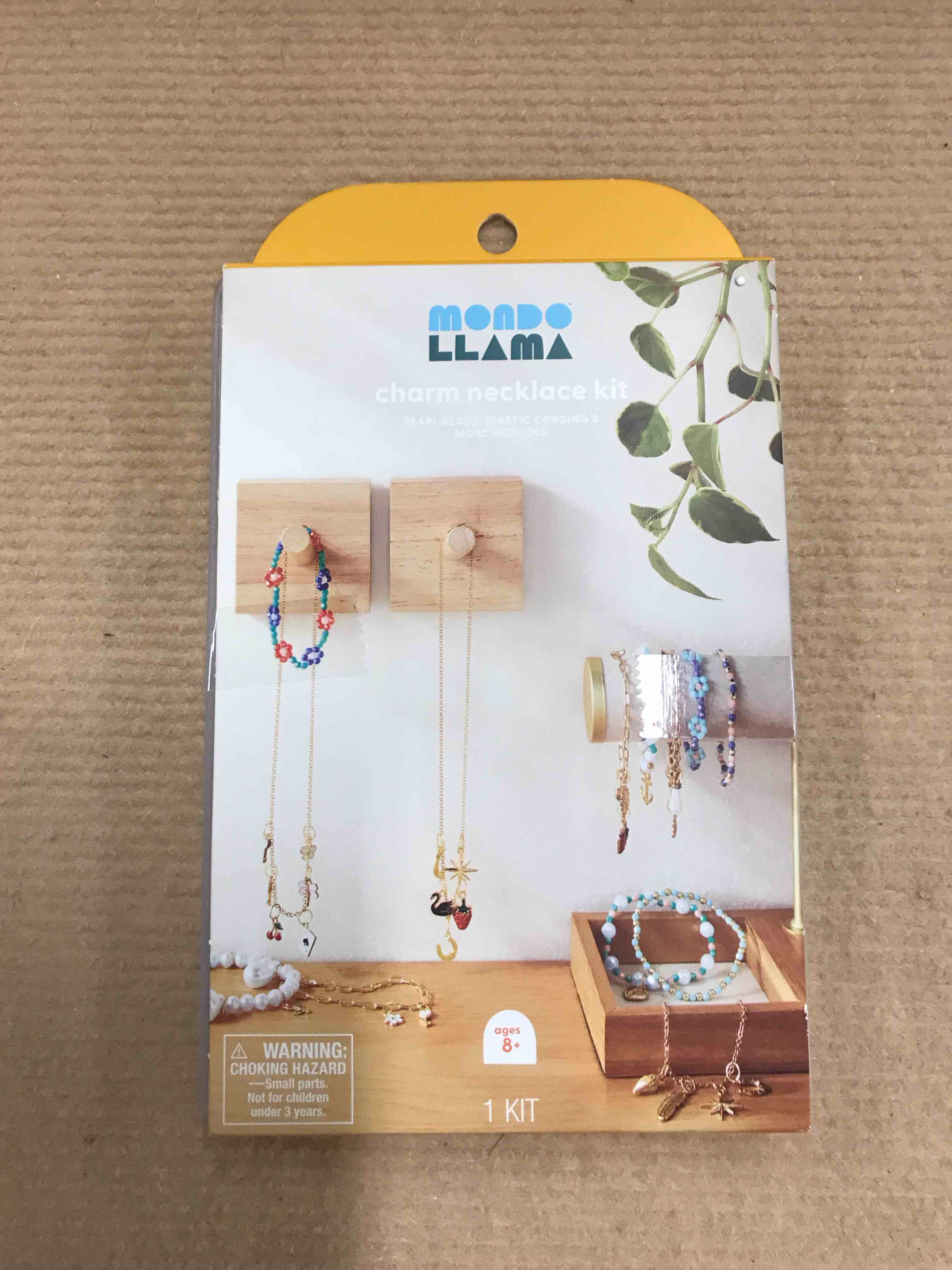 Condition photo showing New/Like New for Beaded and Charm Jewelry Craft Kit - Mondo Llama™