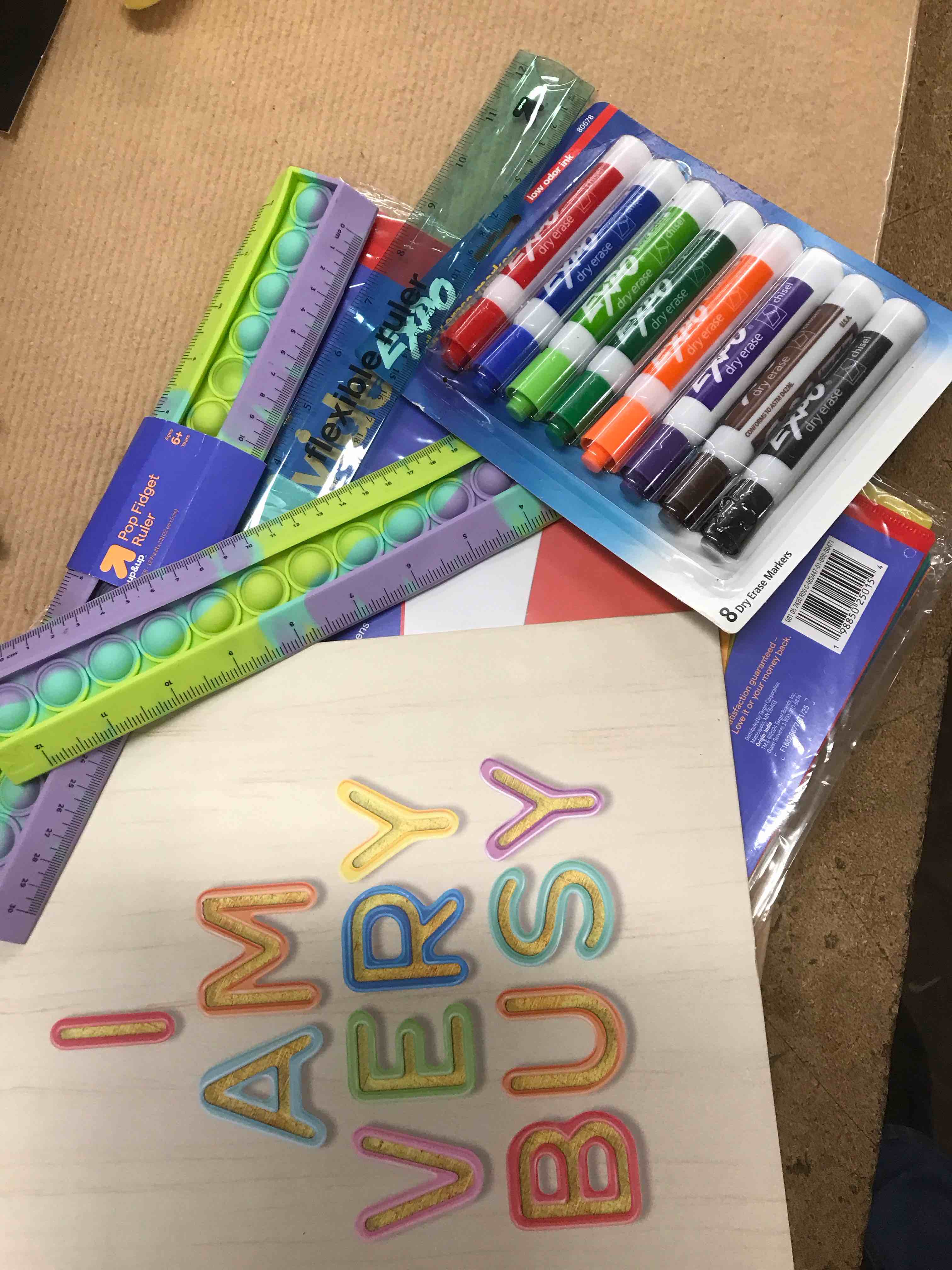 Misc… School supplies