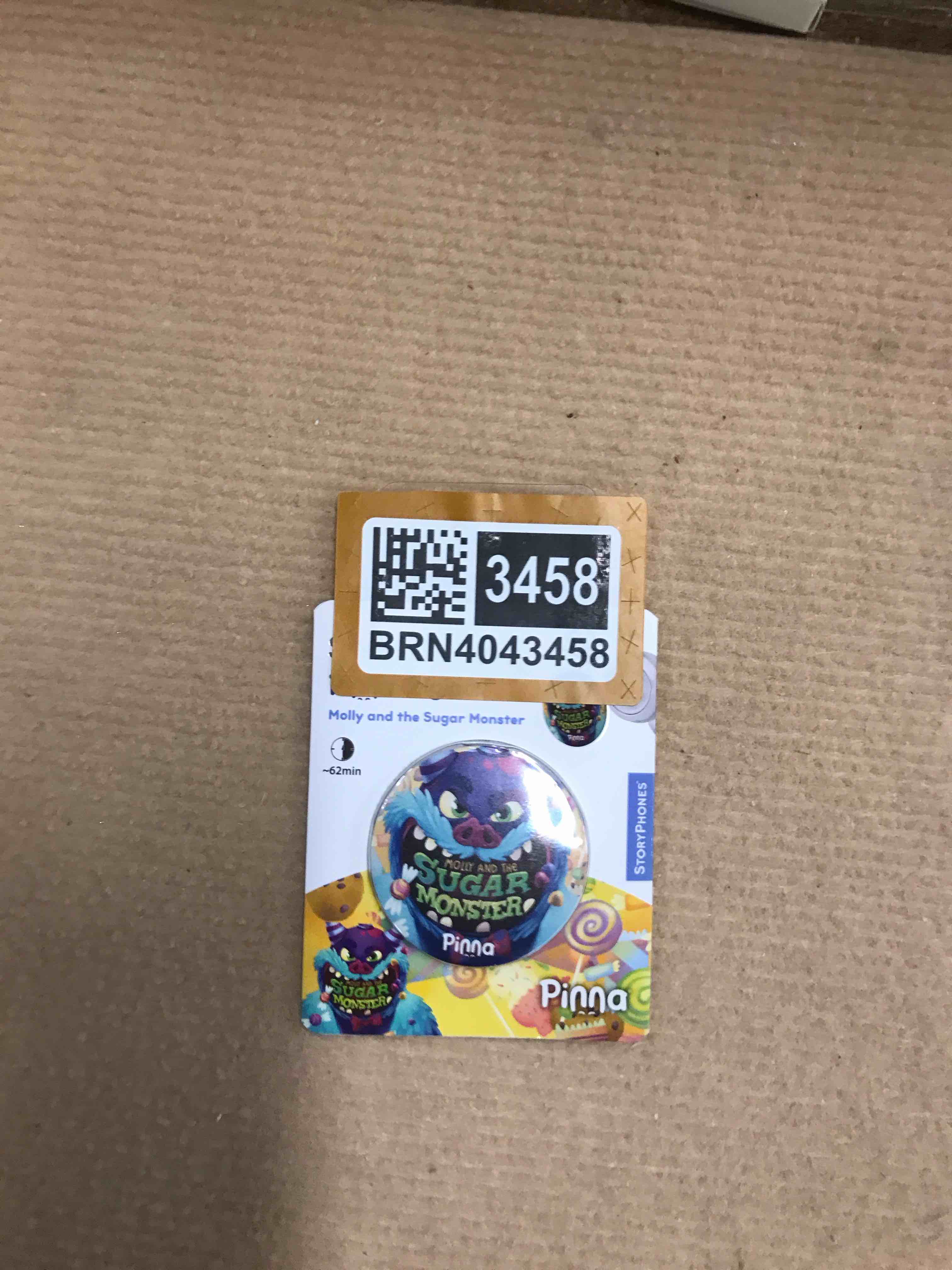 Condition photo showing New/Like New for StoryShield for StoryPhones Pinna Disk - Molly and the Sugar Monster