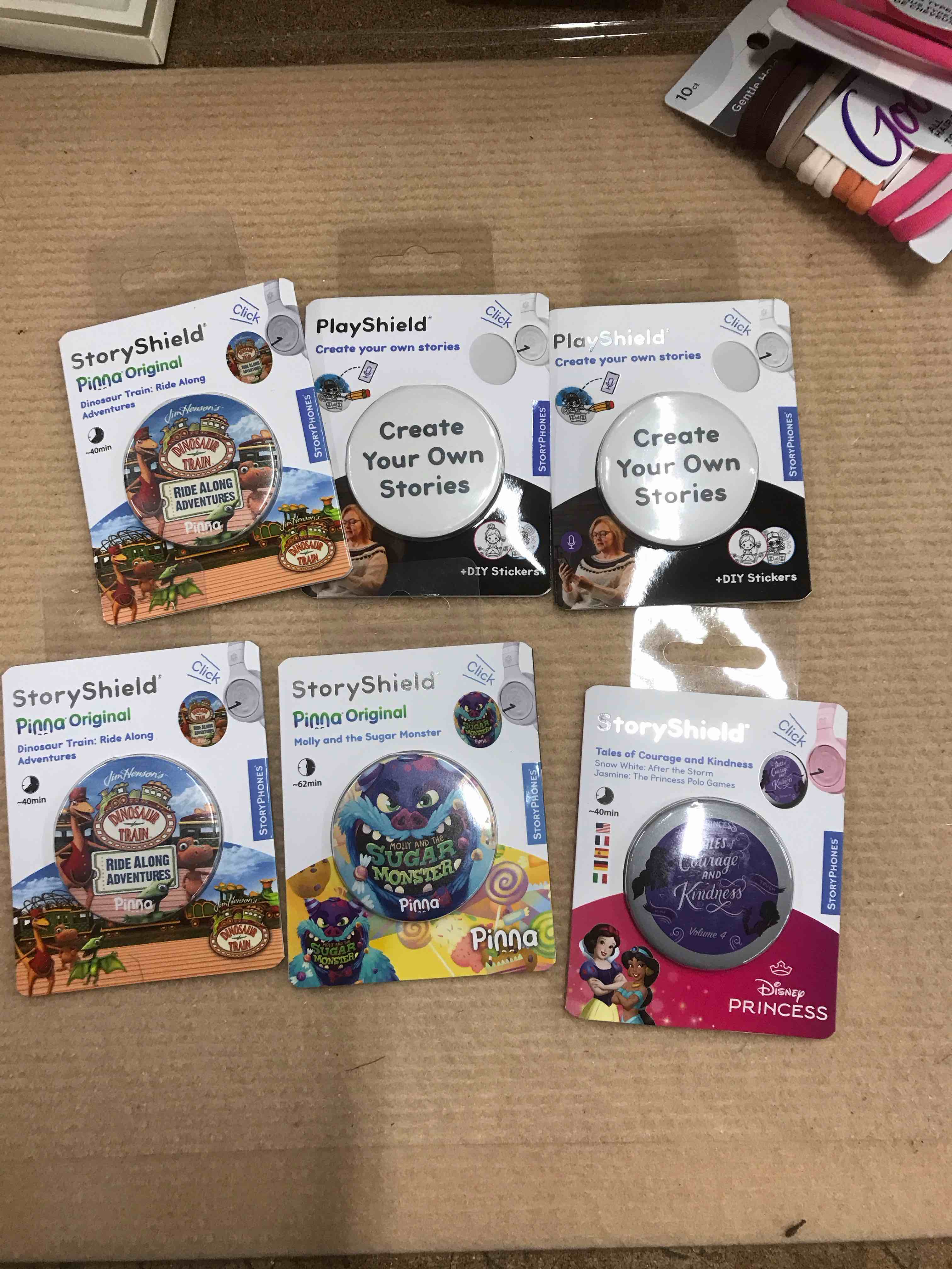 Set of 6 Story Shield