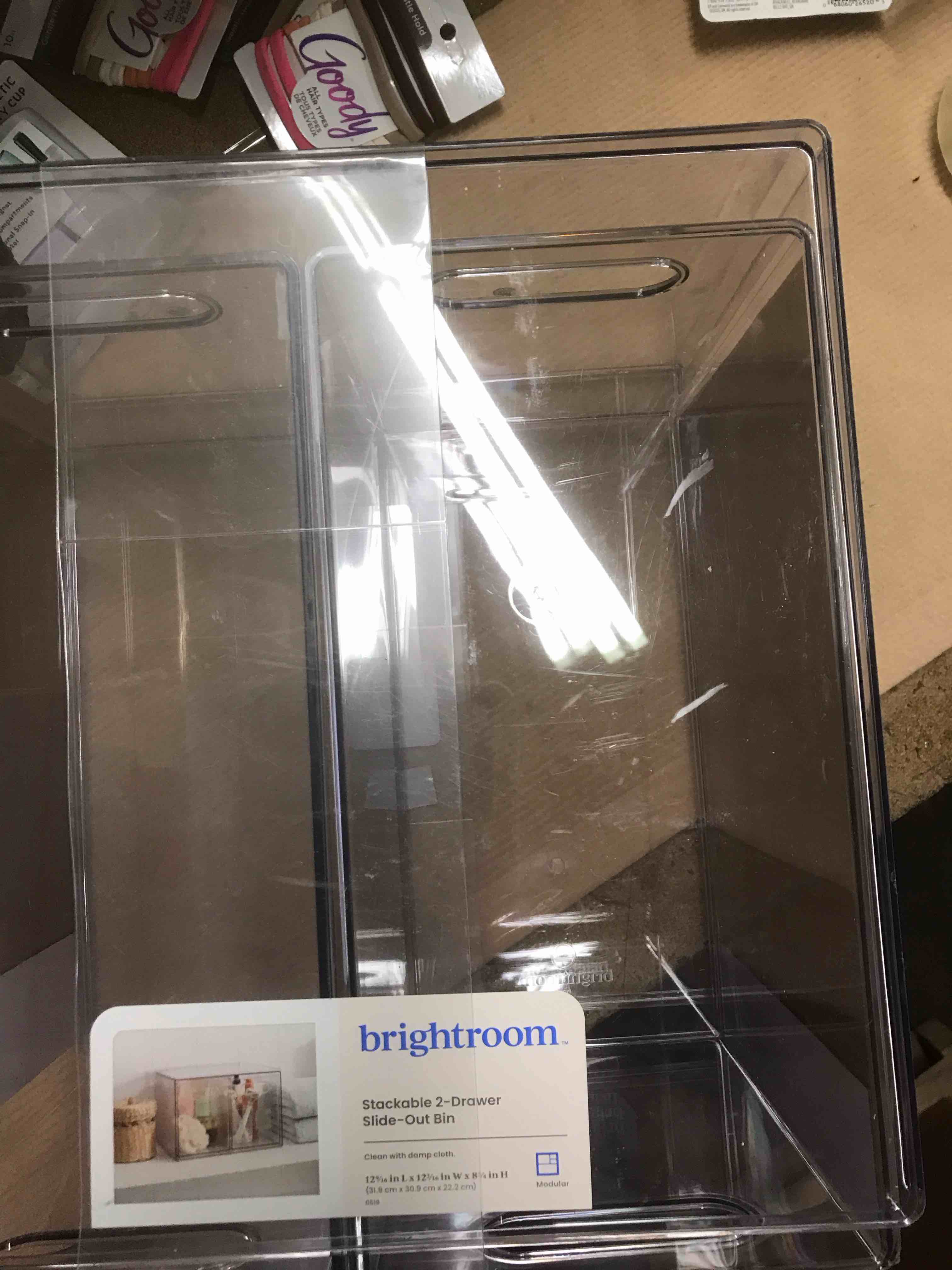 All Purpose 2 Drawer Storage Clear - Brightroom™