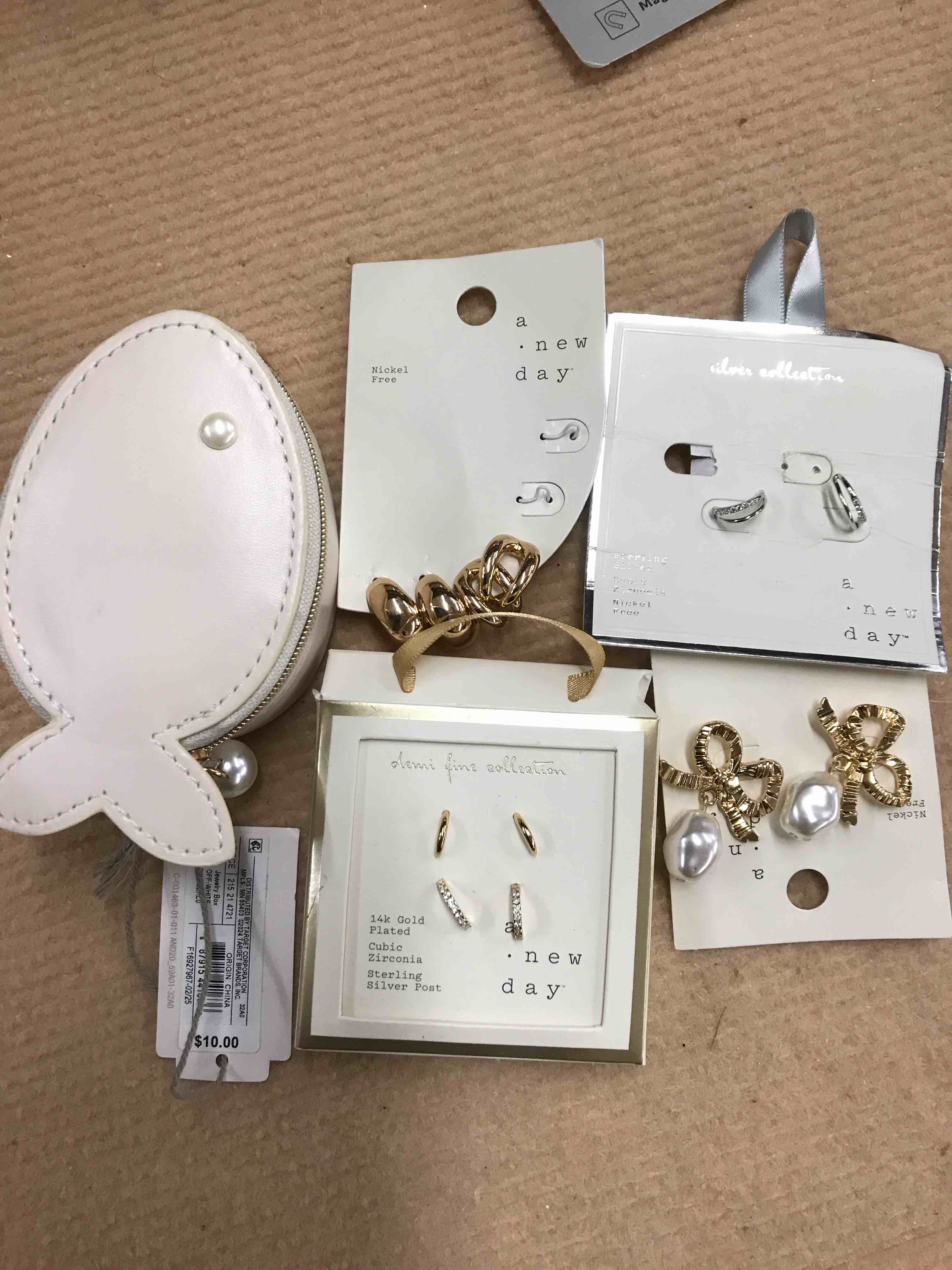 Misc…. Jewelry with small jewelry box