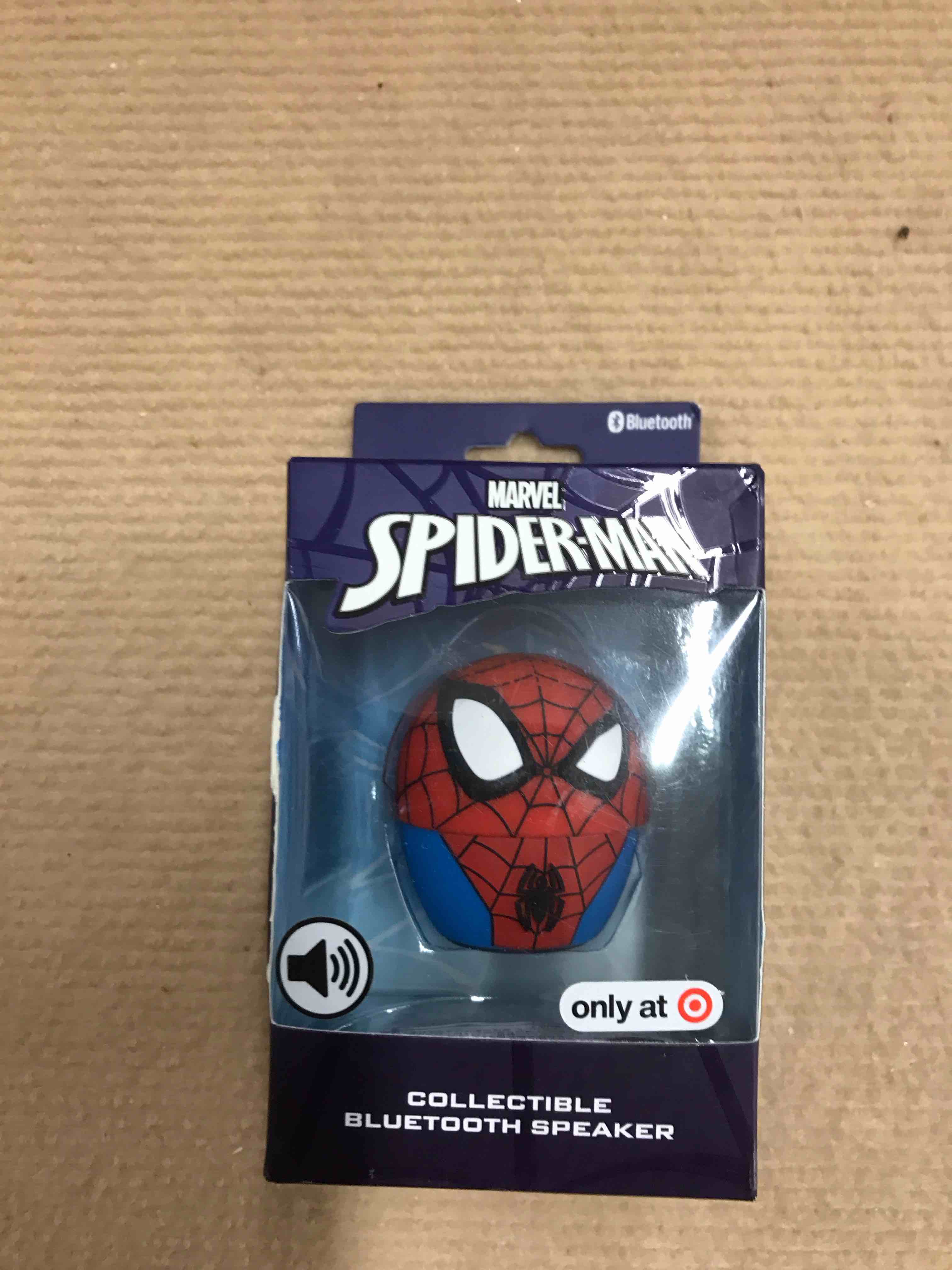 Condition photo showing New/Like New for Spider-Man Bitty Boomer Bluetooth Speaker: Portable USB-C Rechargeable for iOS & Android