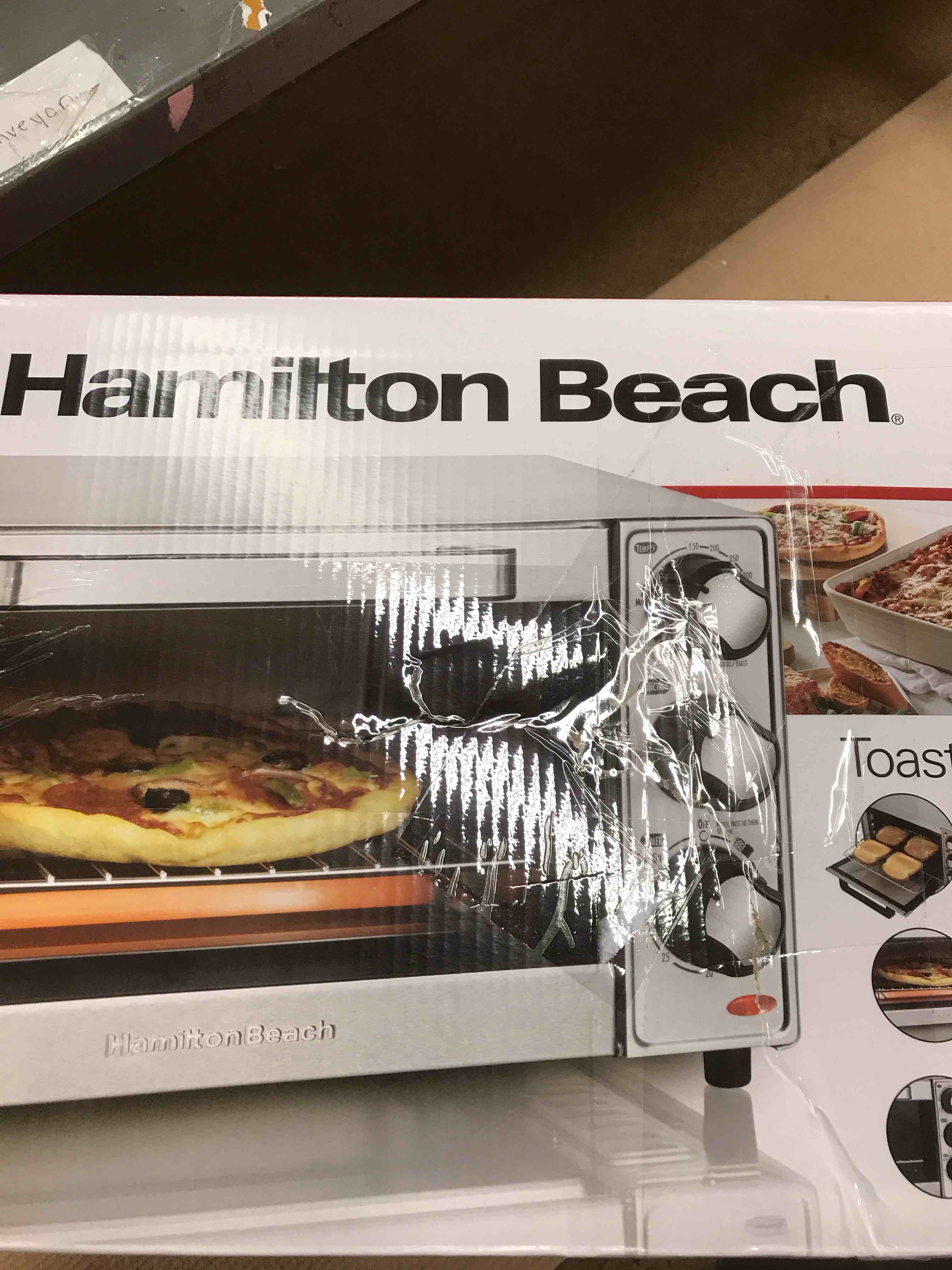 Hamilton Beach - Toaster/Pizza Oven - Stainless Steel