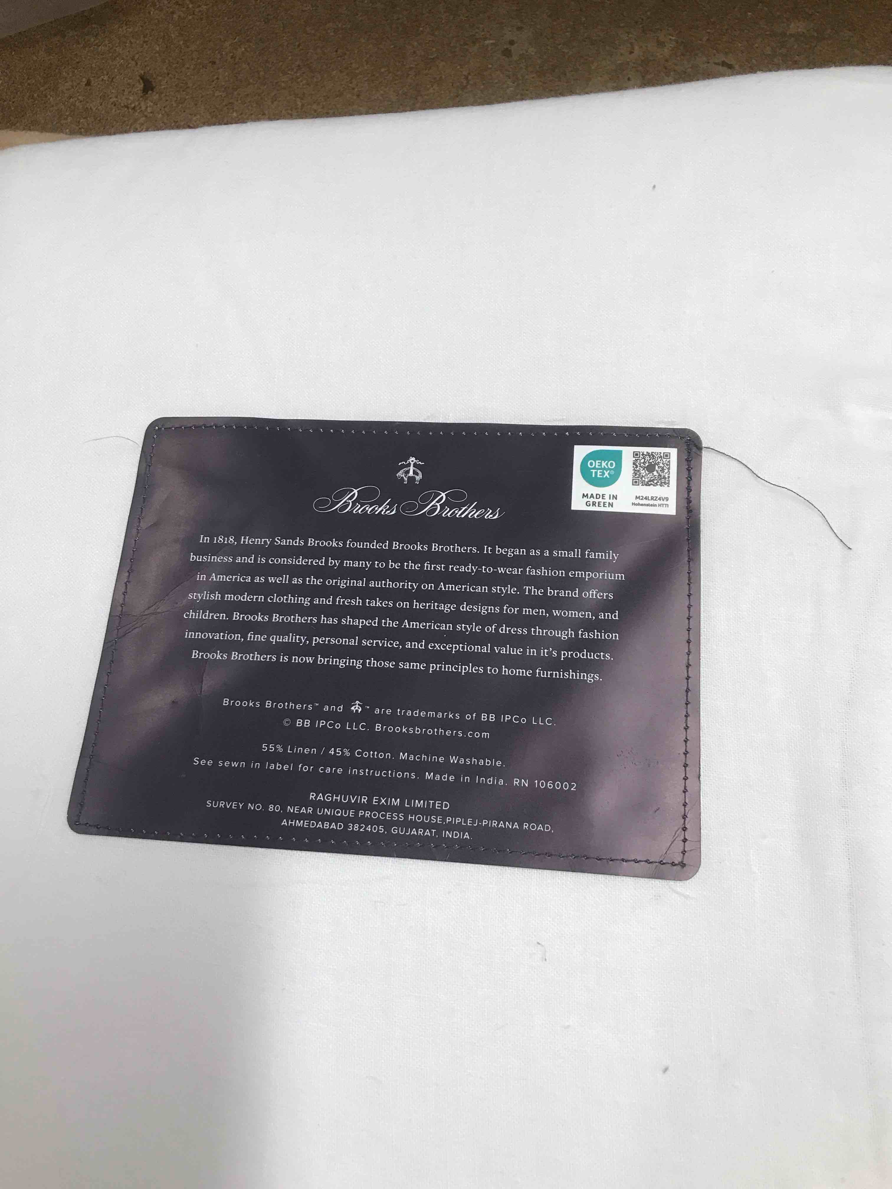 Condition photo showing New/Like New for Queen Sheet Set