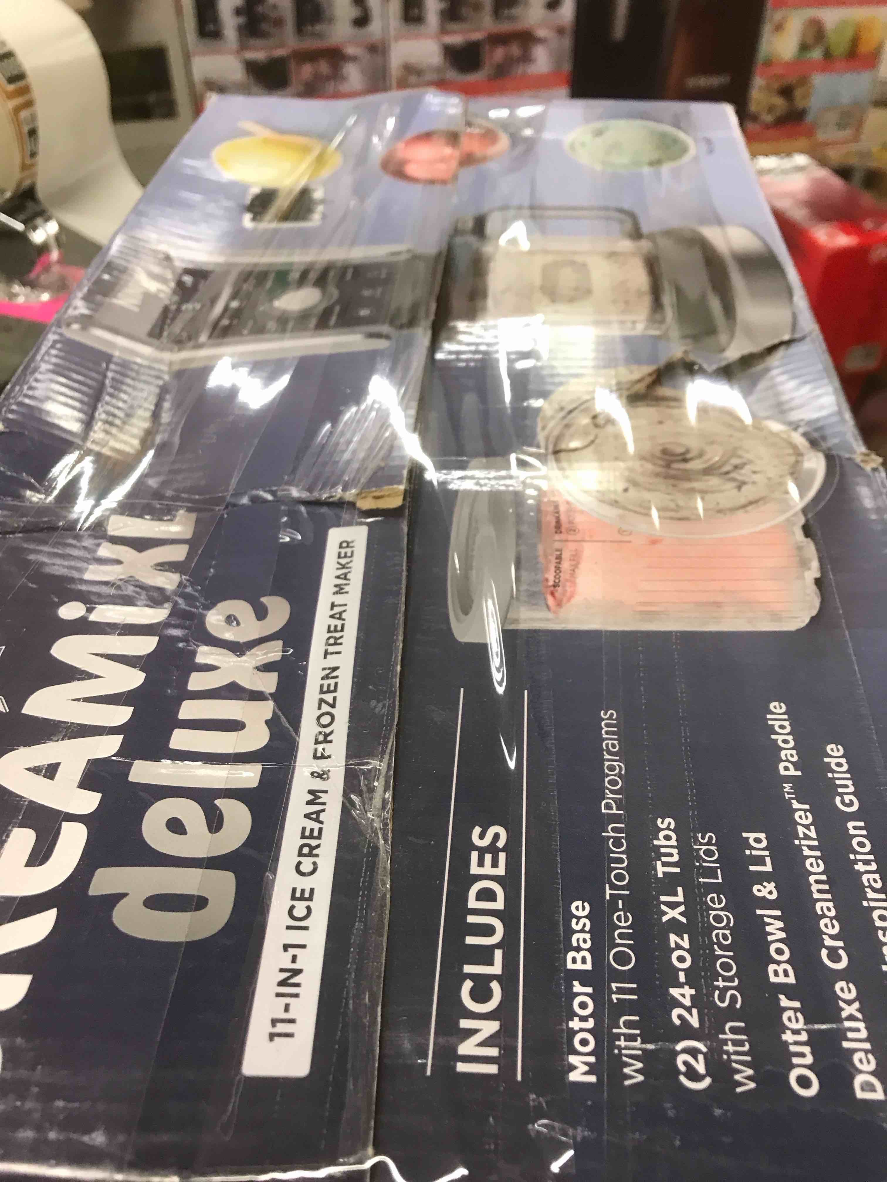 Condition photo showing As Is for Ninja Creami XL deluxe