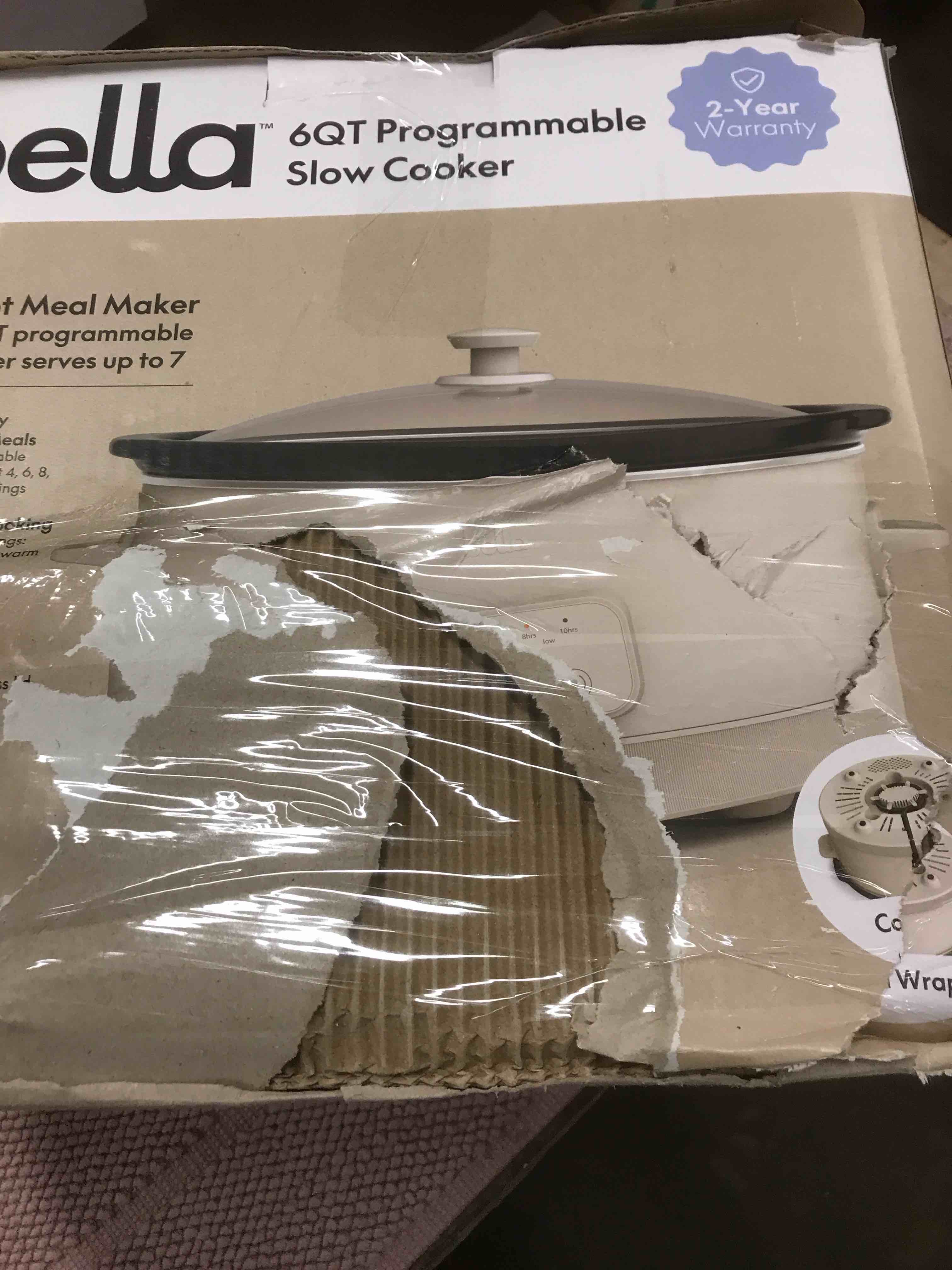 Bella 6QT Programmable Slow Cooker