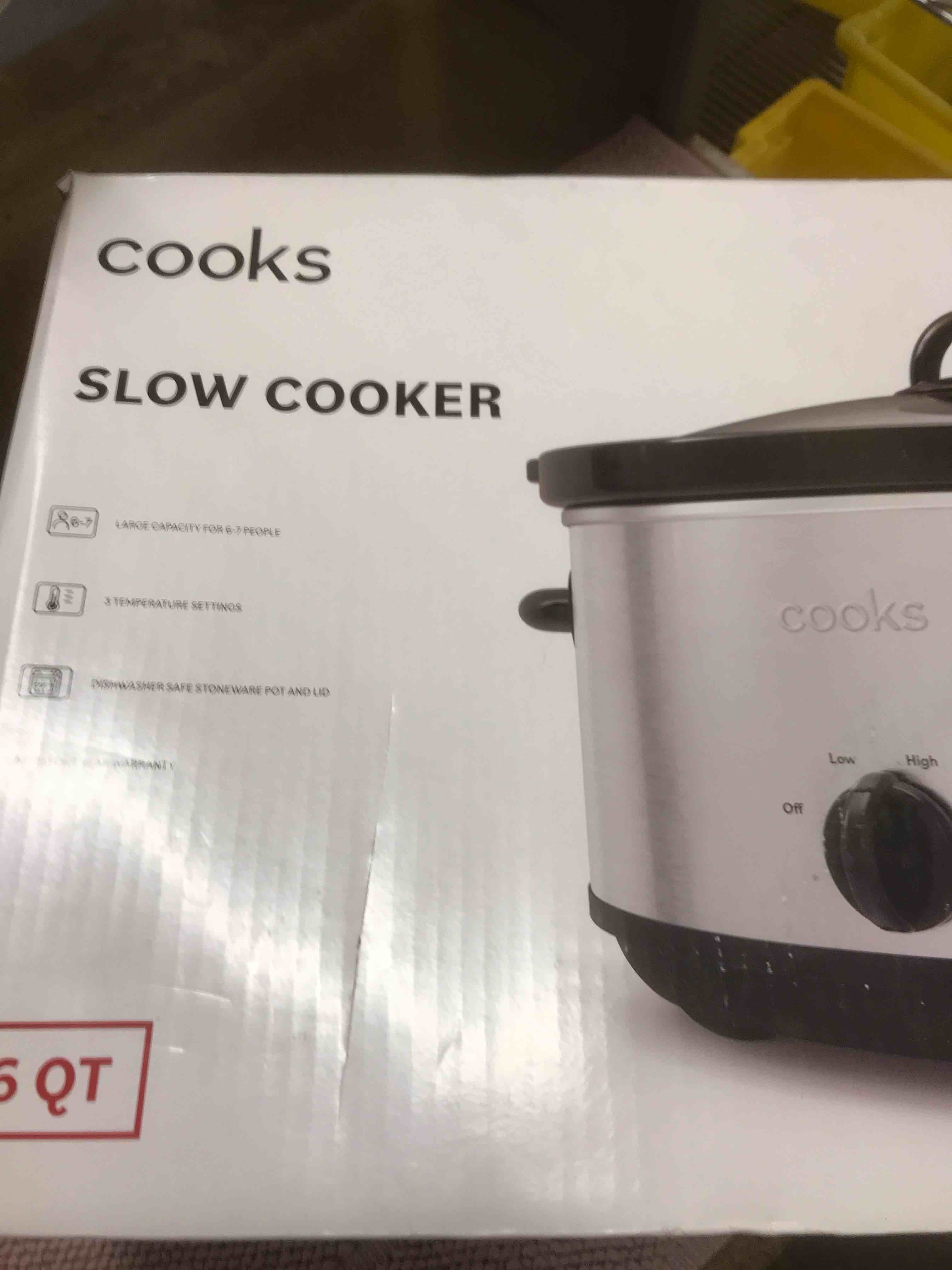 cooks Slow Cooker 6QT