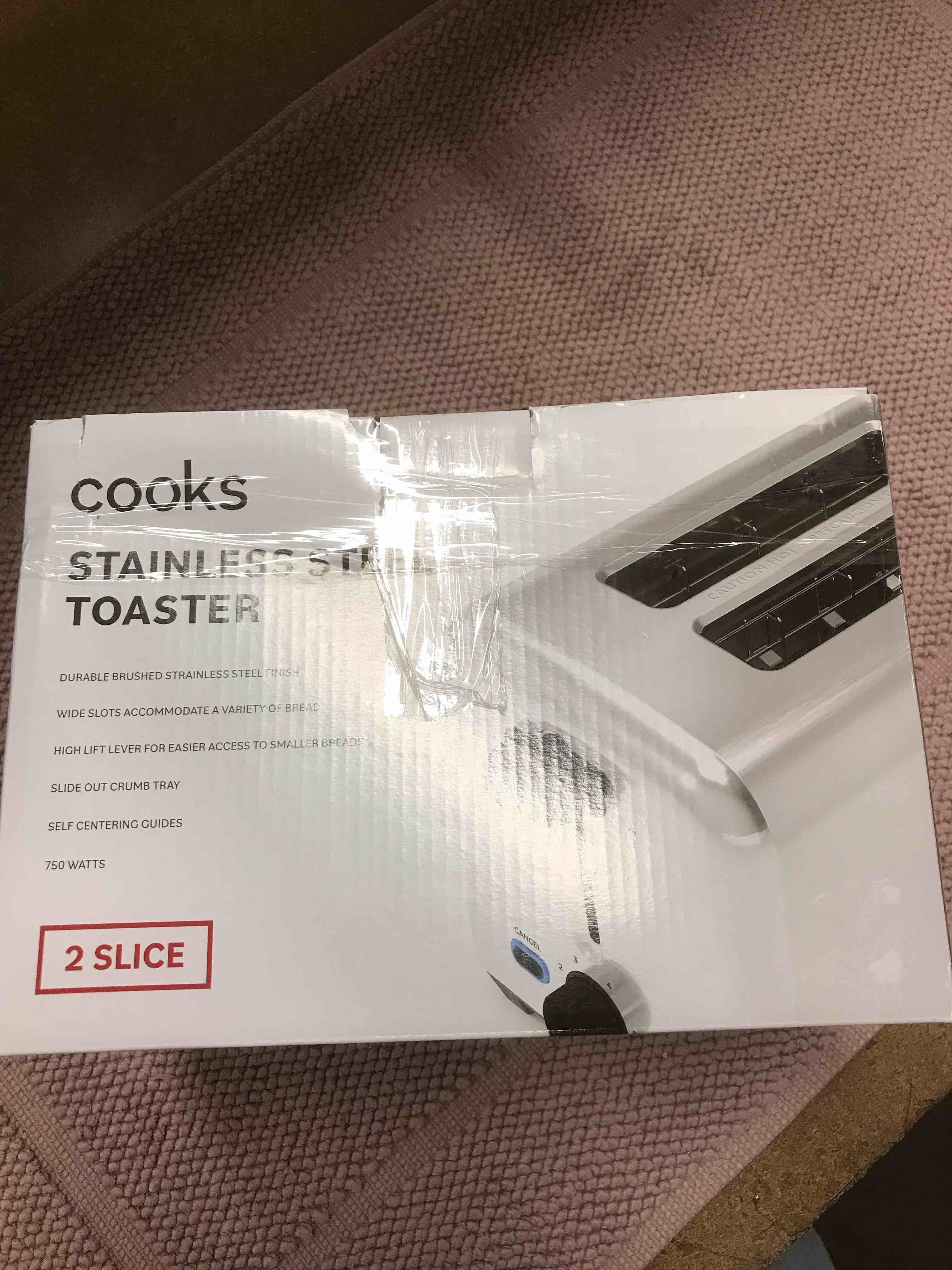 cooks Stainless Steel Toaster