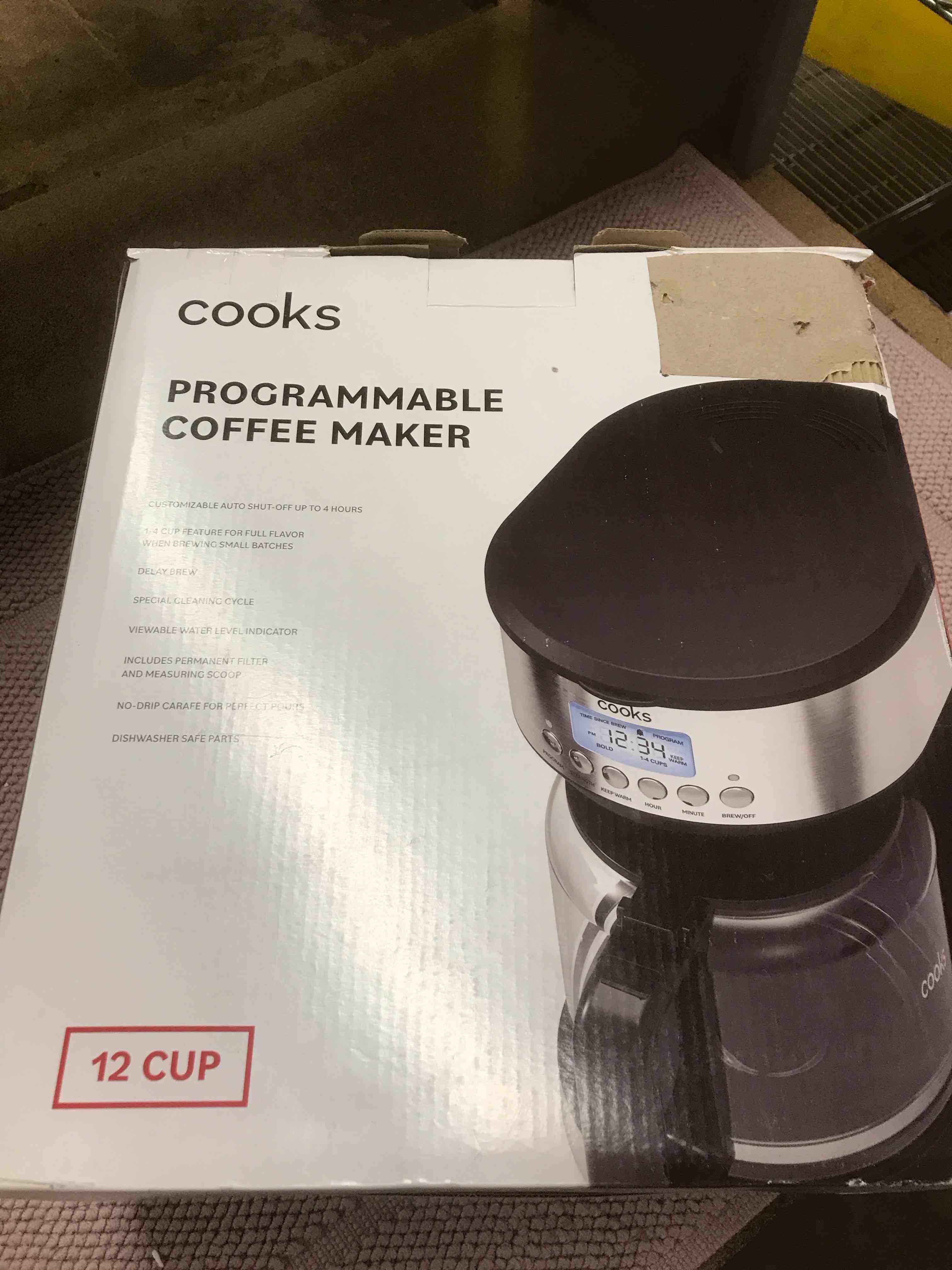cooks Programmable Coffee Maker 