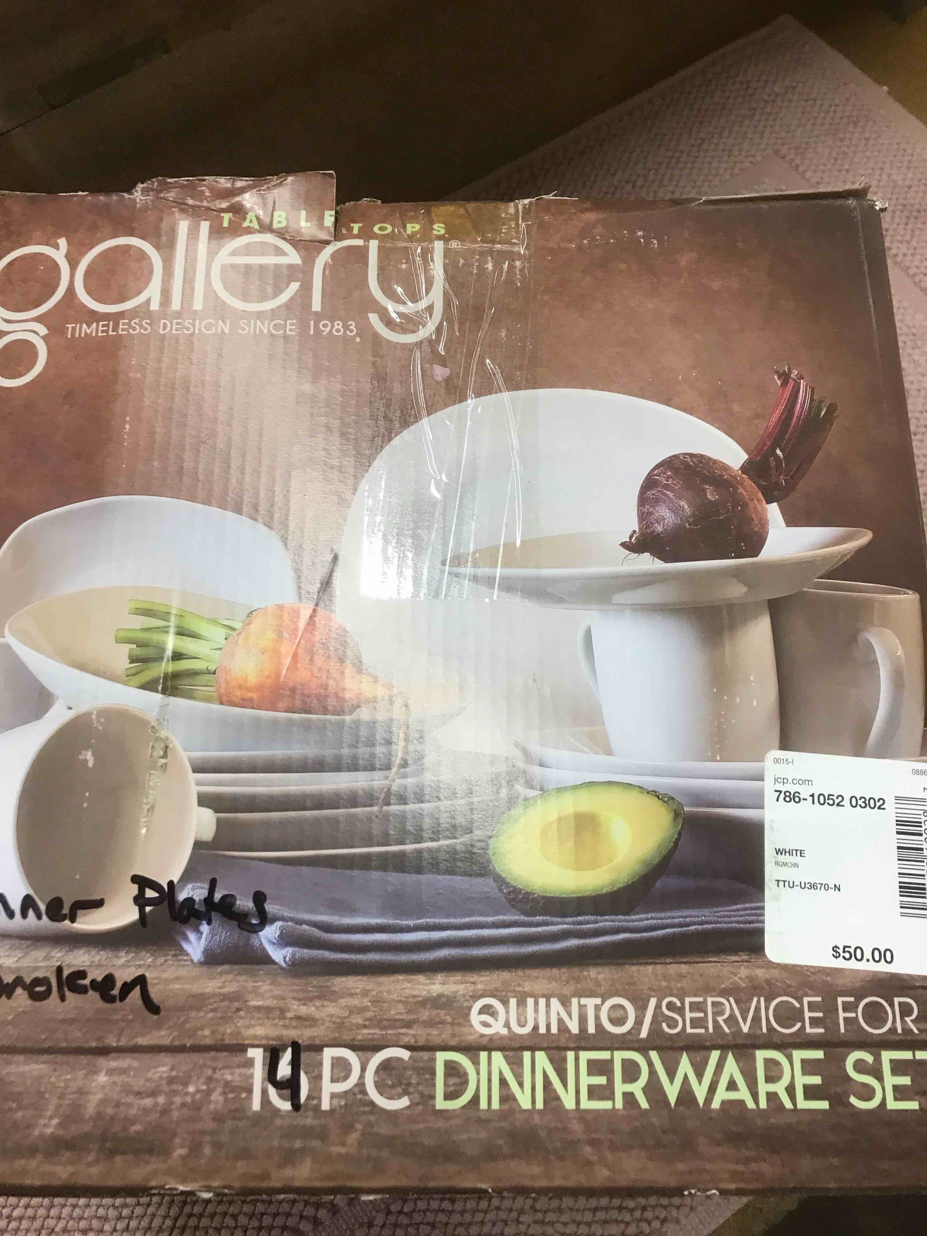 Dinnerware Set 14 piece 